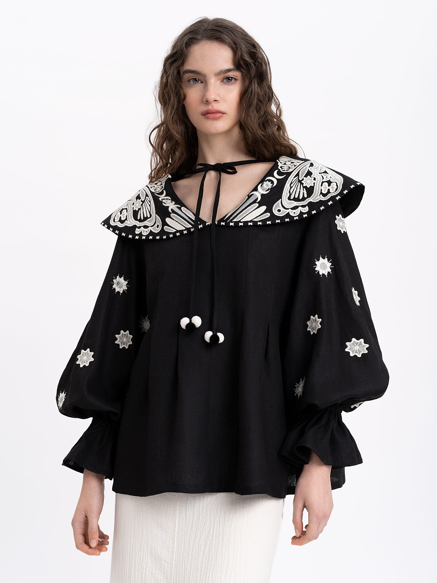 Black blouse "Lehit" [0]