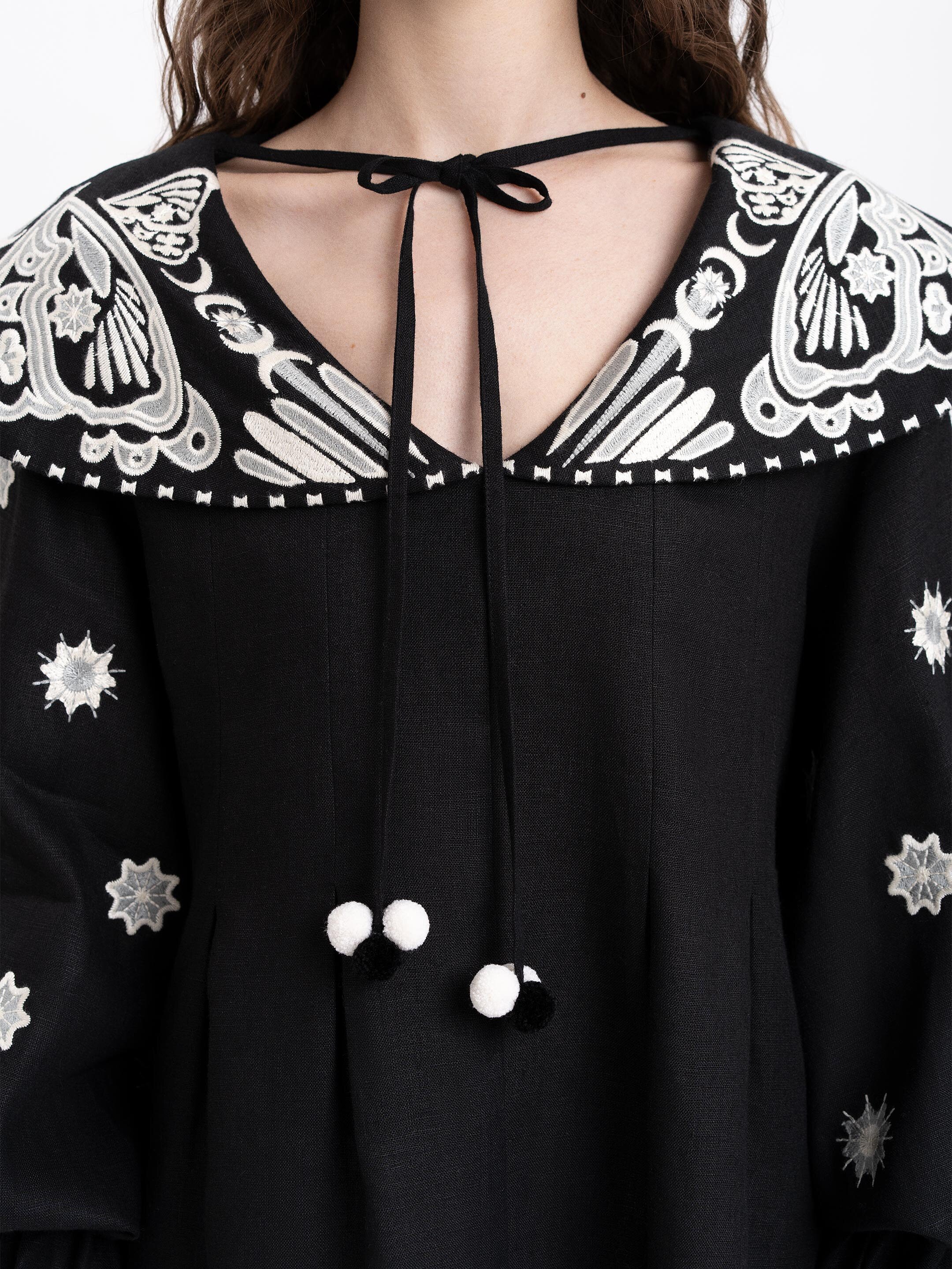 Black blouse "Lehit" ціна