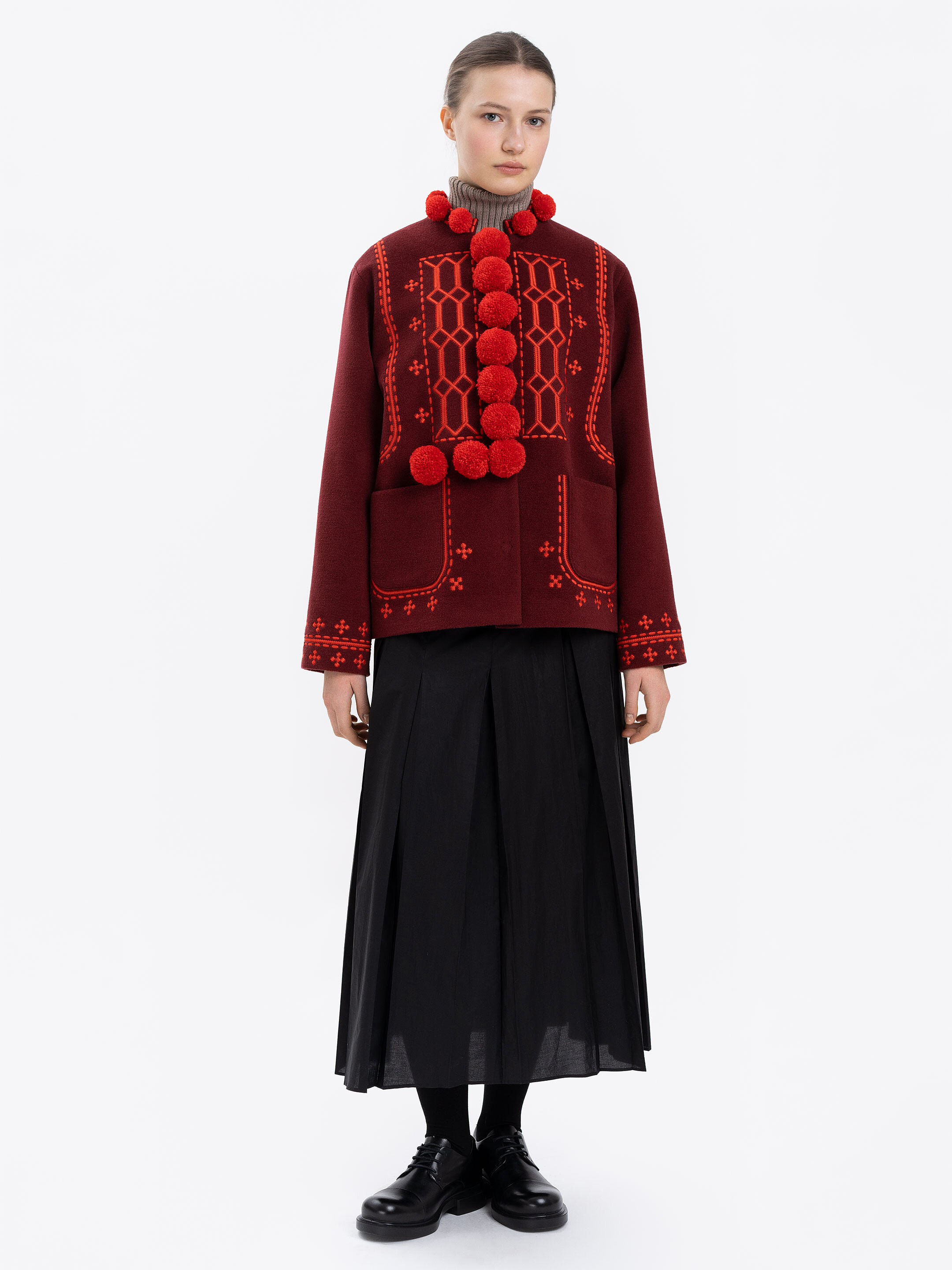 The "Bokohrii" serdak in red cheap