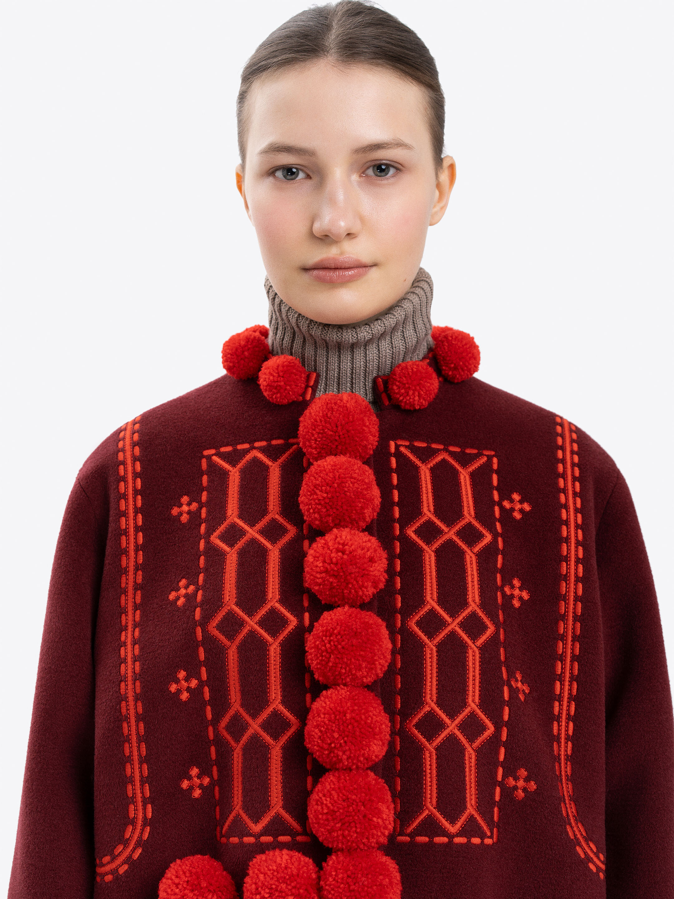 The "Bokohrii" serdak in red sizes