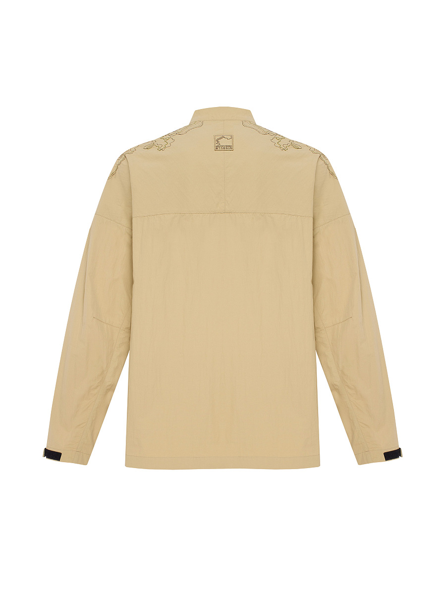 Men's sand shirt with embroidery ETND-RD-SAND-MALE [0]
