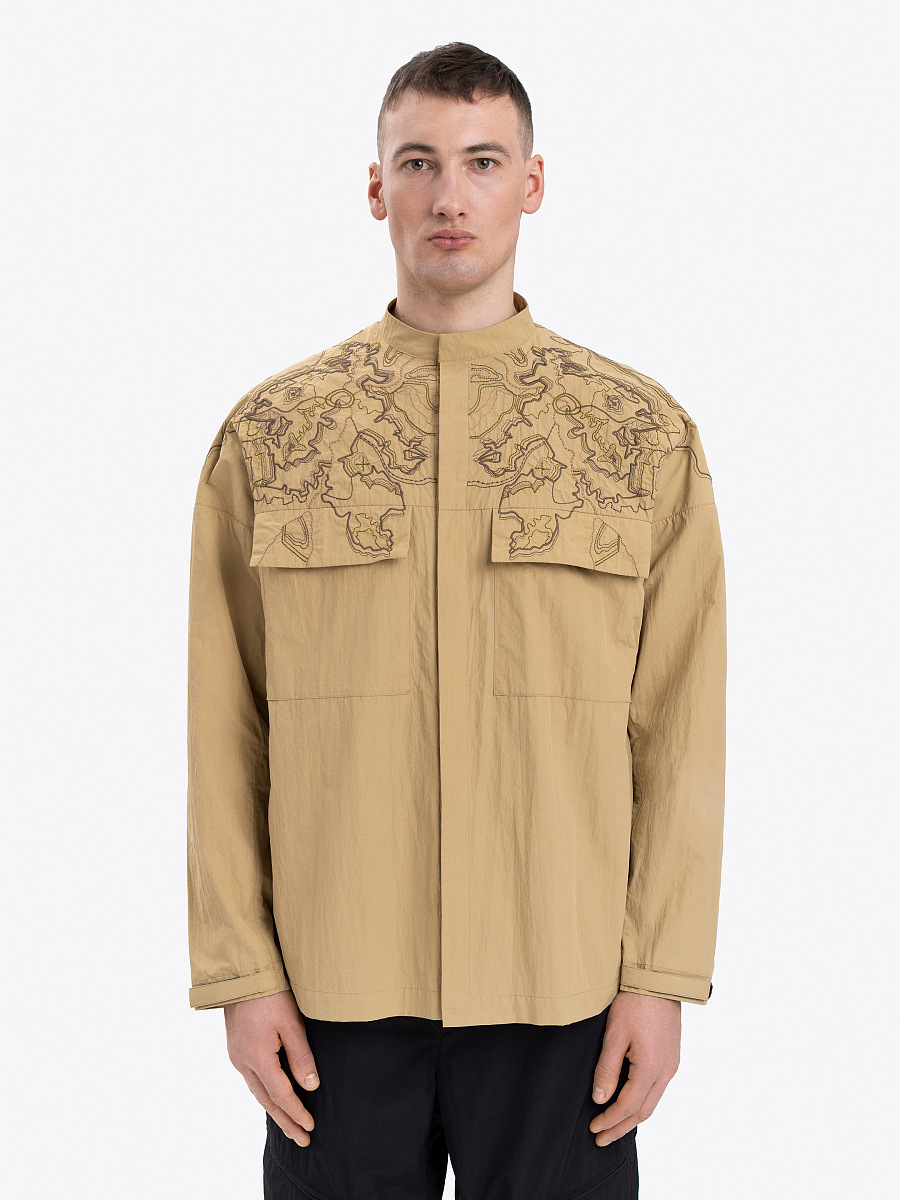 Men's sand shirt with embroidery ETND-RD-SAND-MALE [0]