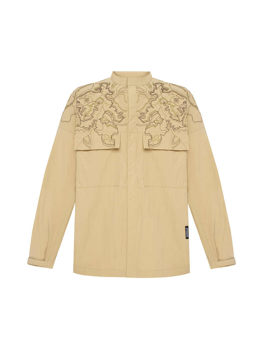 Men's sand shirt with embroidery ETND-RD-SAND-MALE [0]