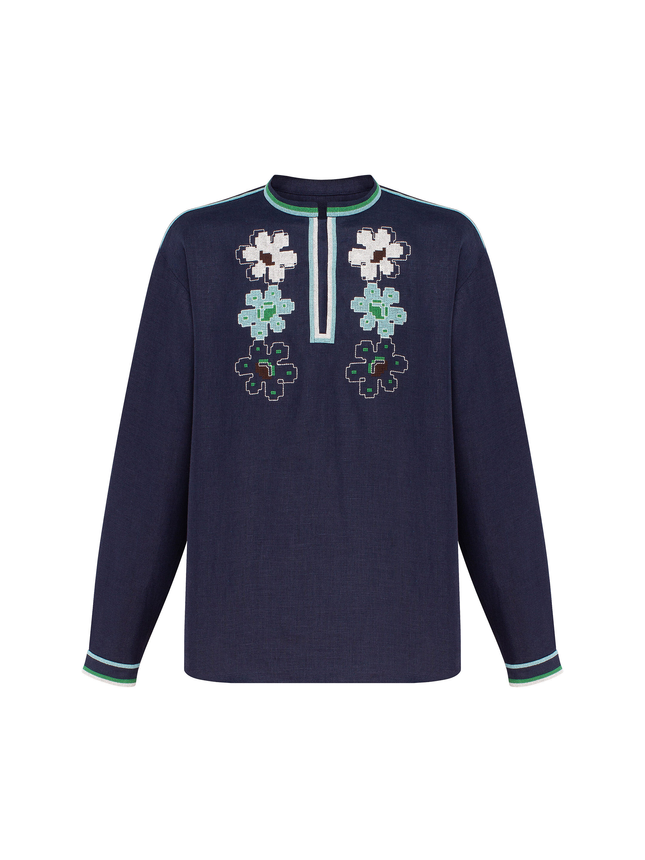 Men’s embroidered shirt  “Lekvar” fitting