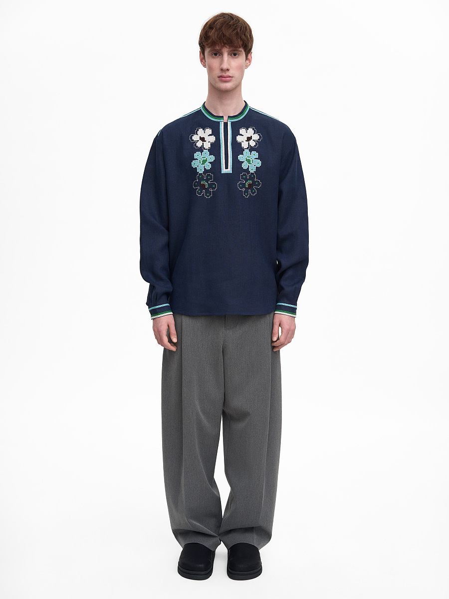 Men’s embroidered shirt  “Lekvar” [0]