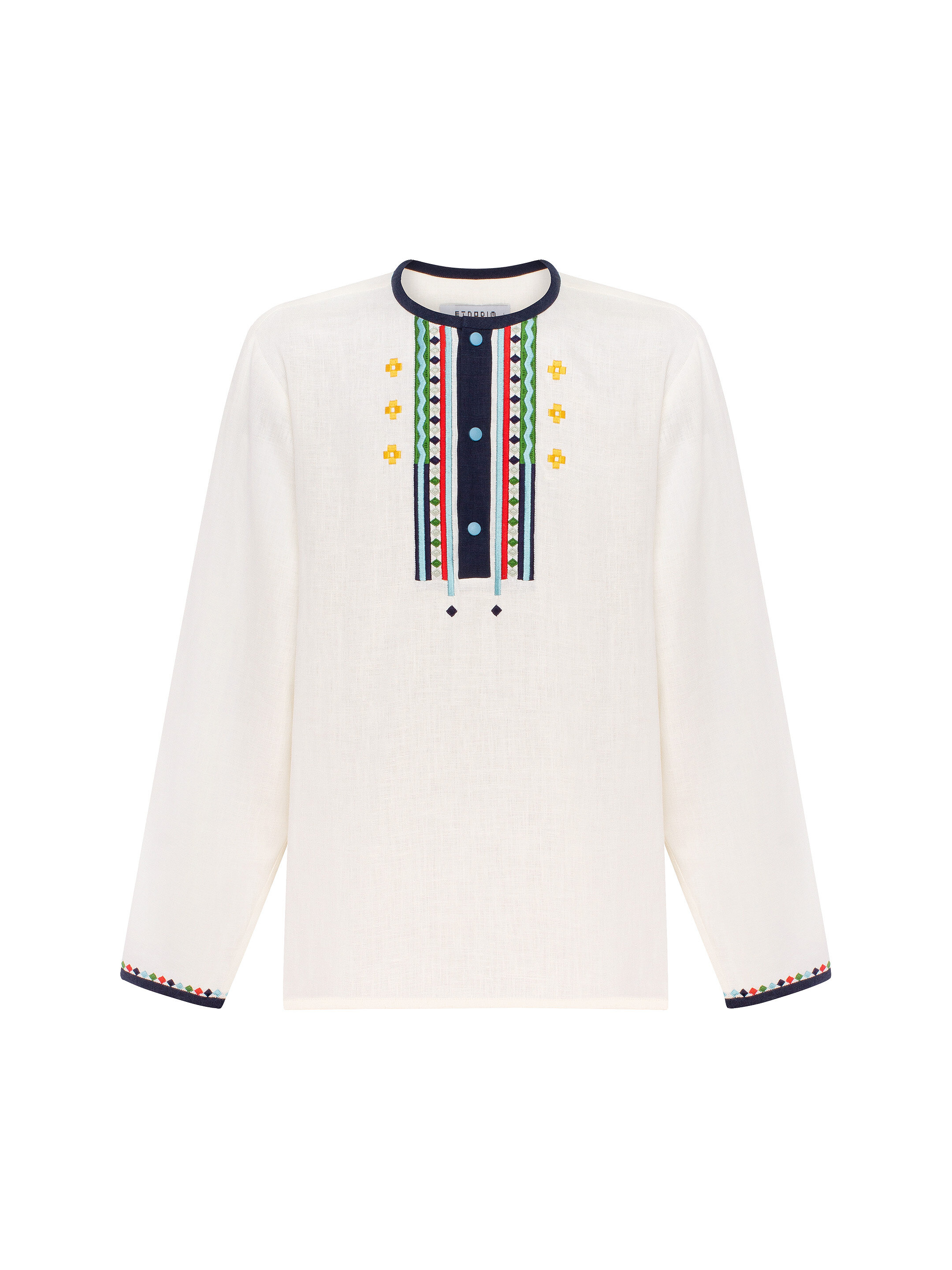 Men’s embroidered shirt  “Spektr” fitting