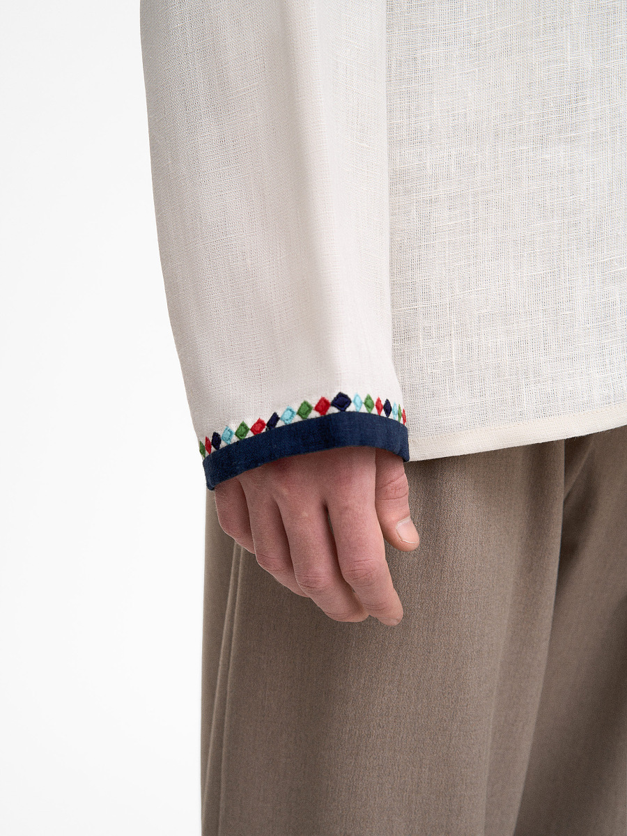 Men’s embroidered shirt  “Spektr” [0]