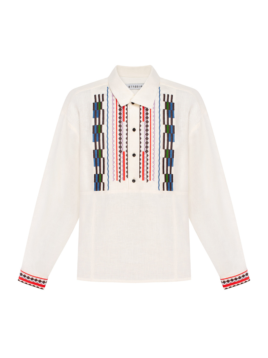 Men’s embroidered shirt  “Deren” [0]