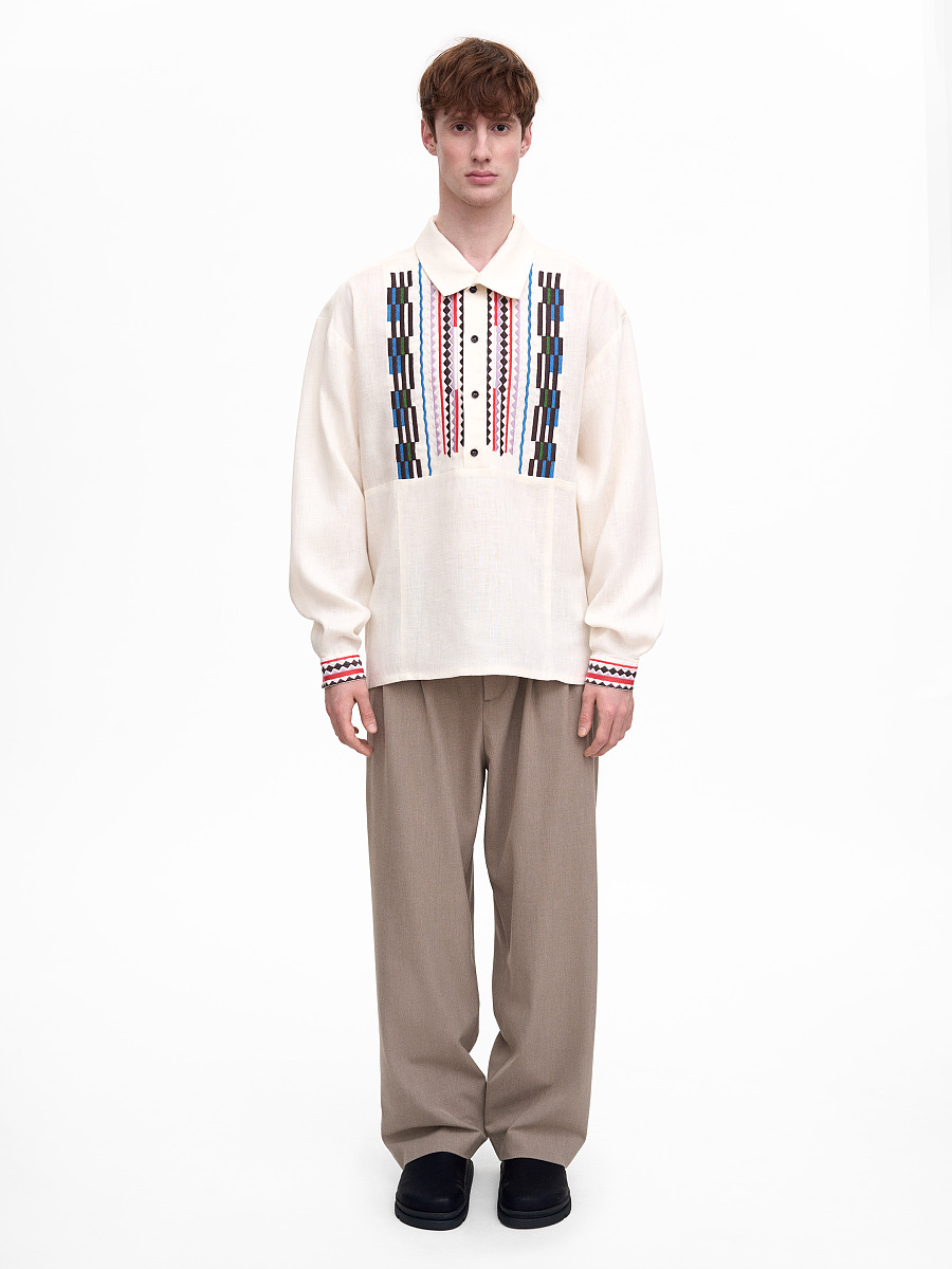 Men’s embroidered shirt  “Deren” [0]