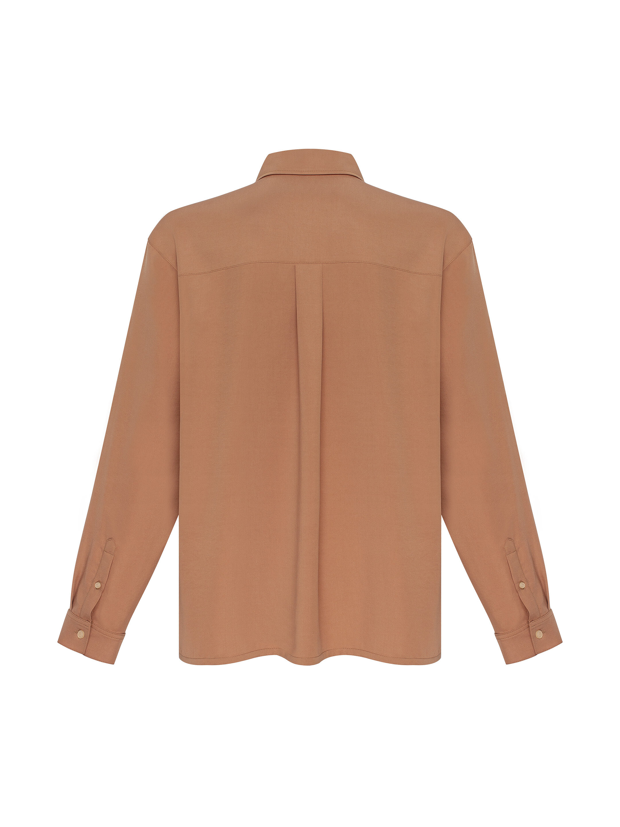 Light Embroidered Shirt "Khvylia sandy" fitting