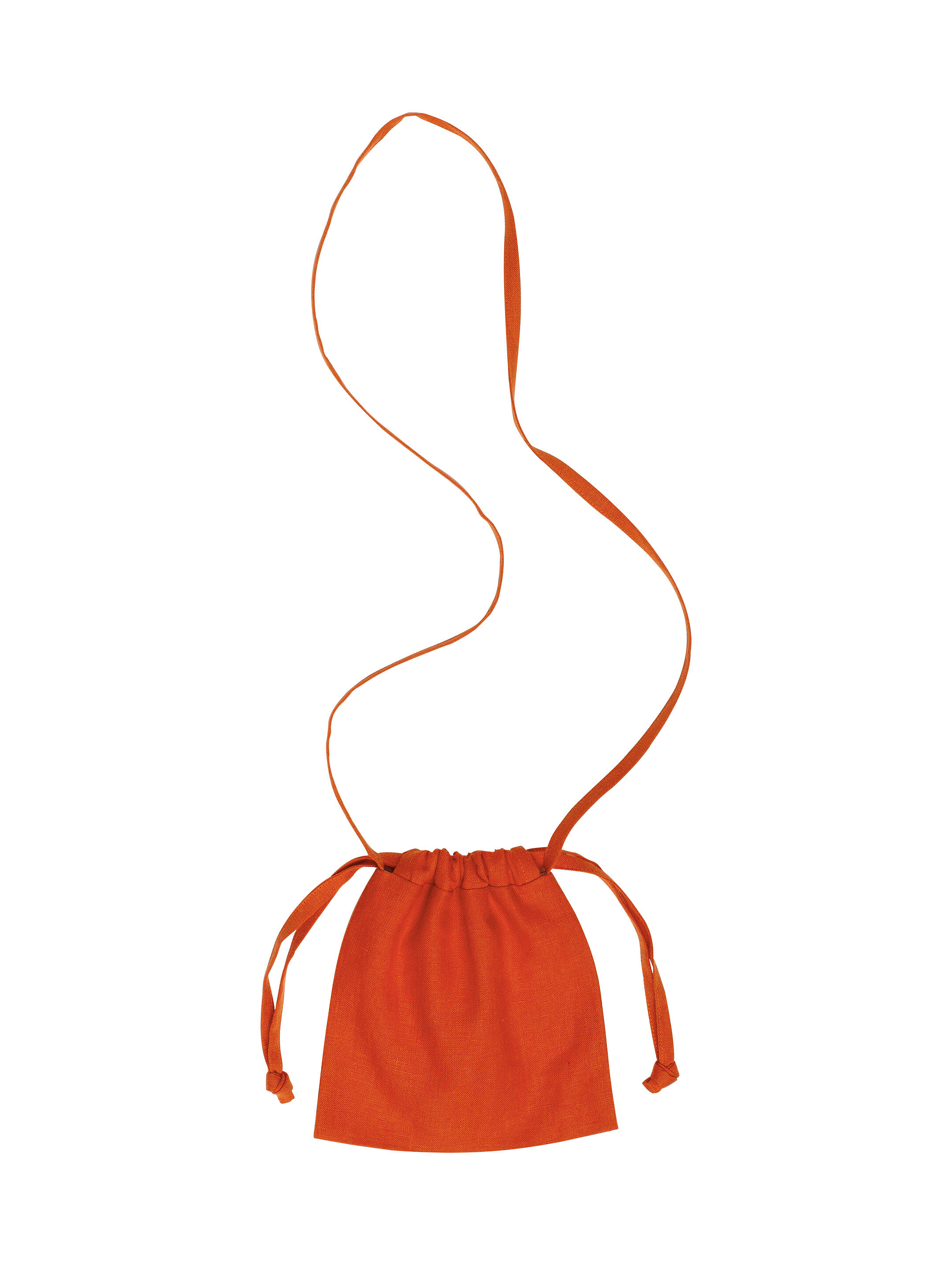 Orange drawstring bag “Peliustka” ціна