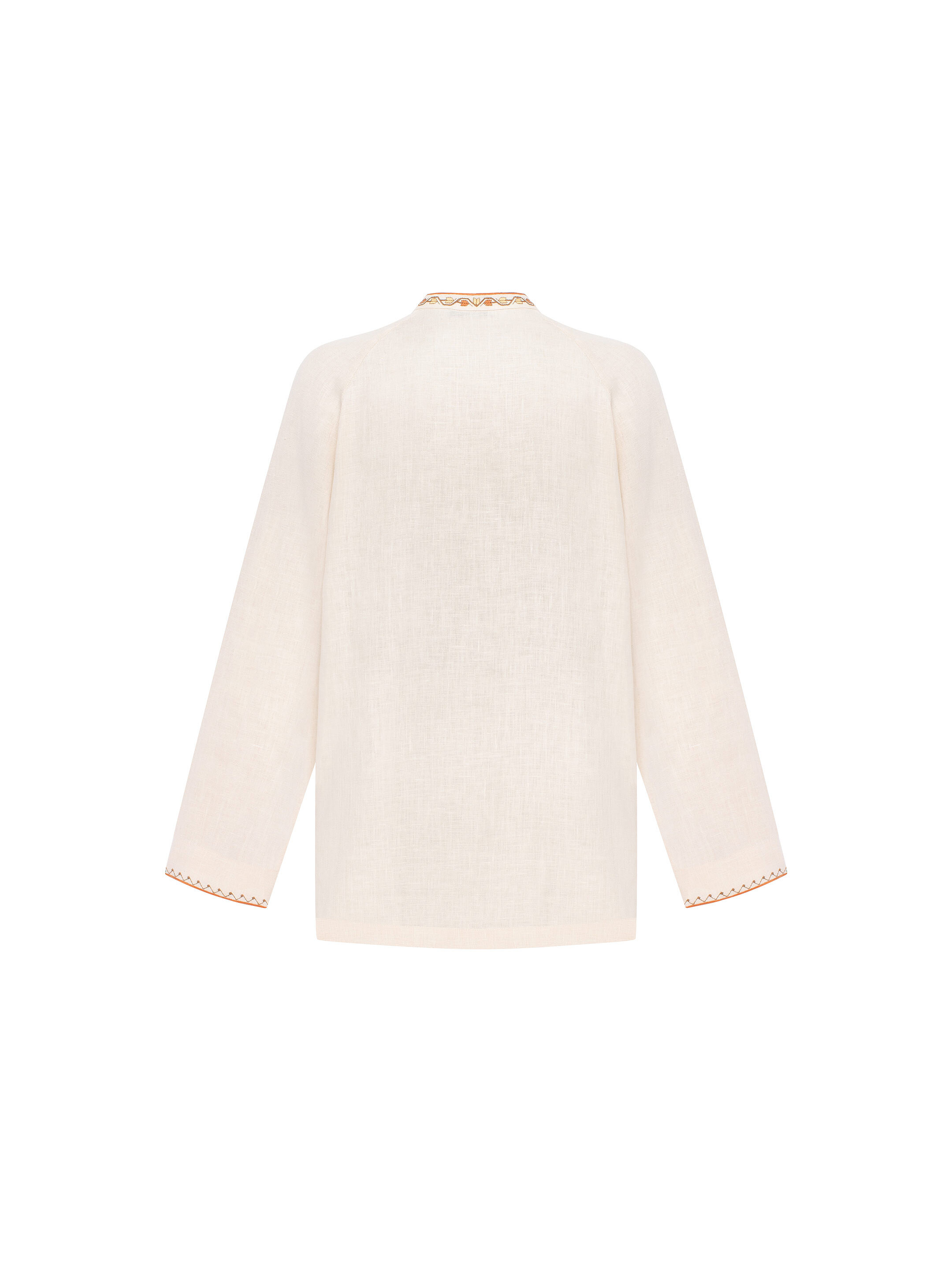 Men's embroidered shirt "Kolmek" fitting