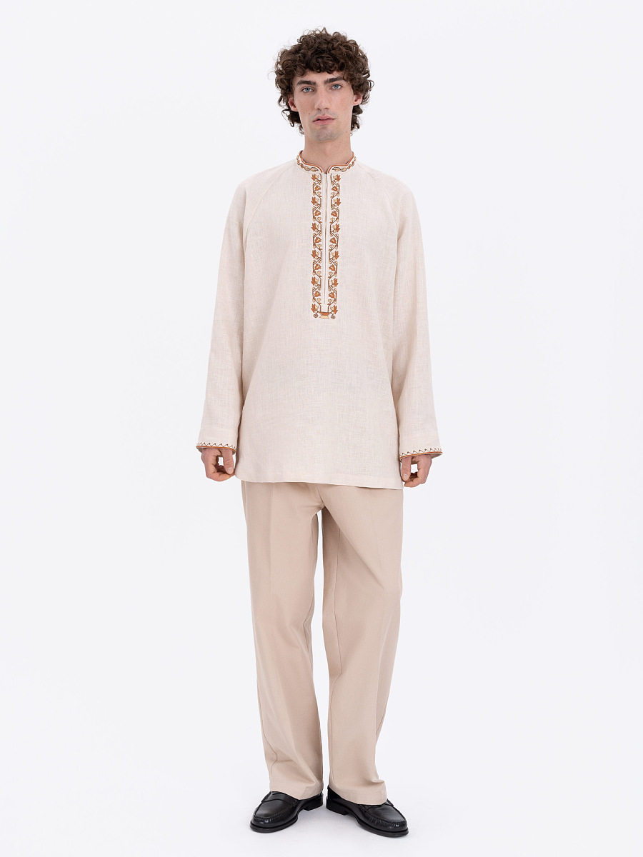 Men's embroidered shirt "Kolmek" [0]
