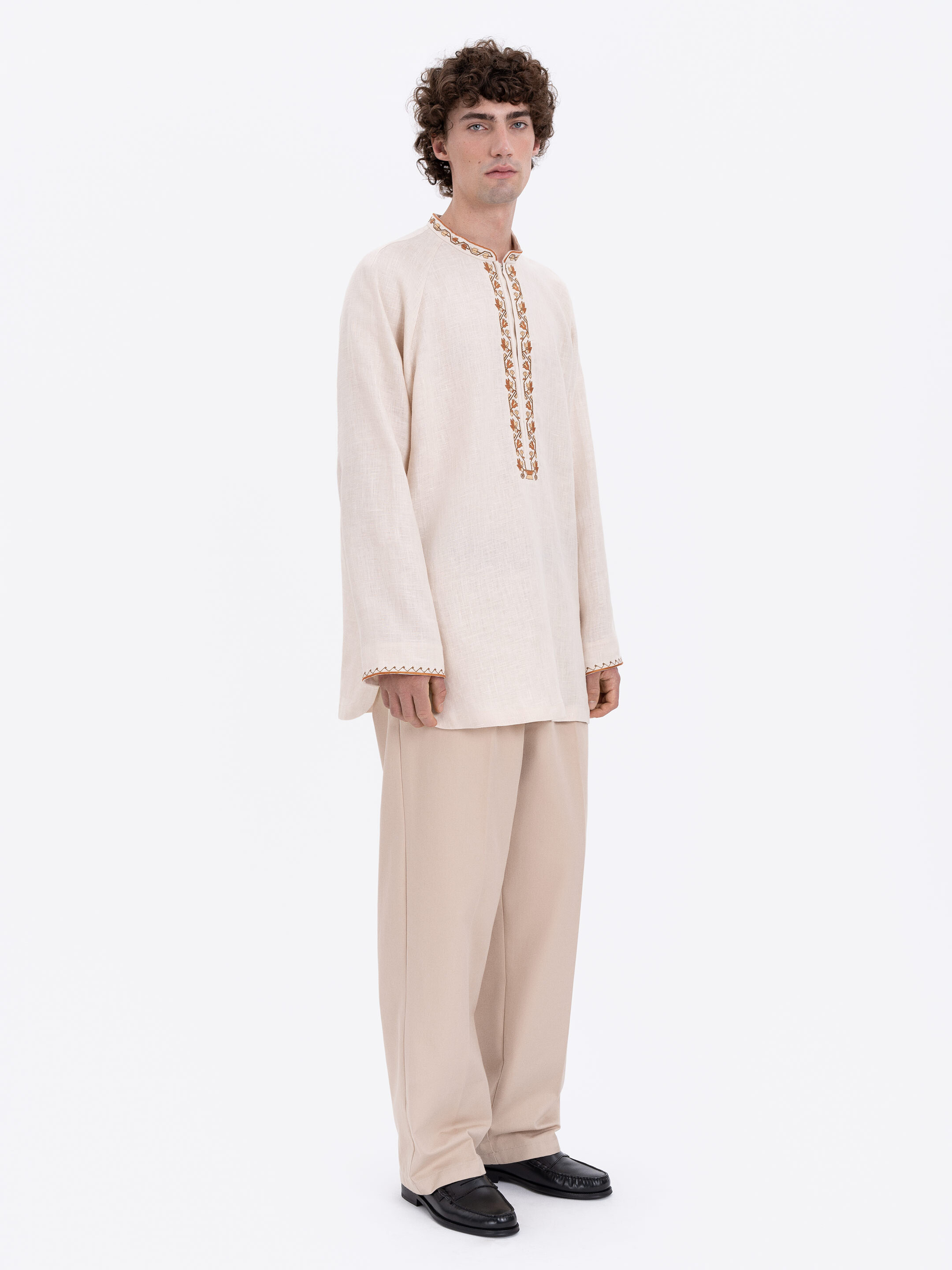 Men's embroidered shirt "Kolmek" cheap