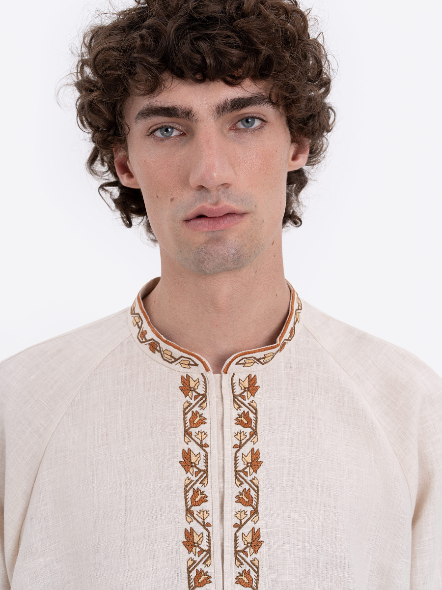 Men's embroidered shirt "Kolmek" [0]