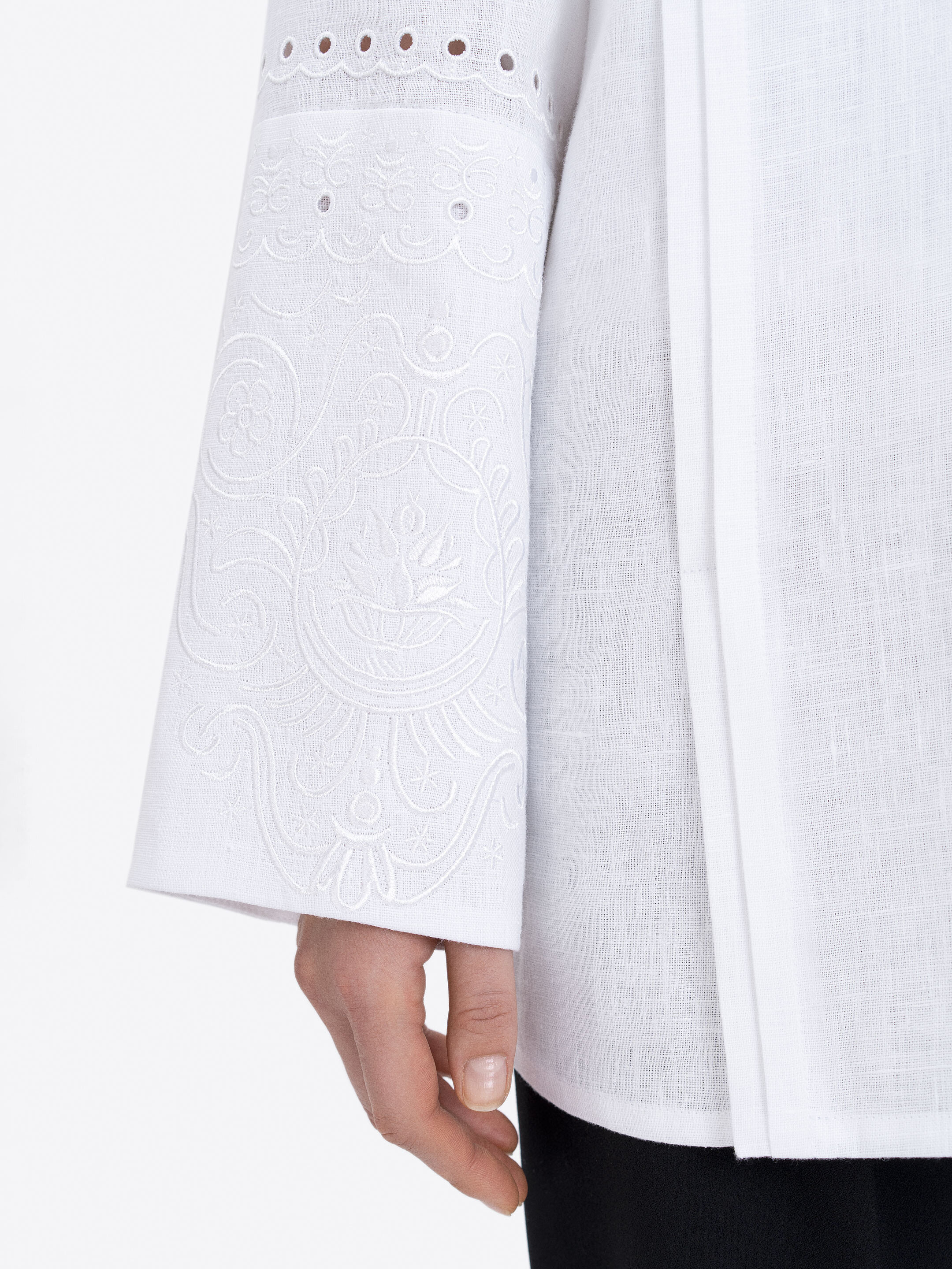 Linen embroidered shirt "Fontan sliz" choose