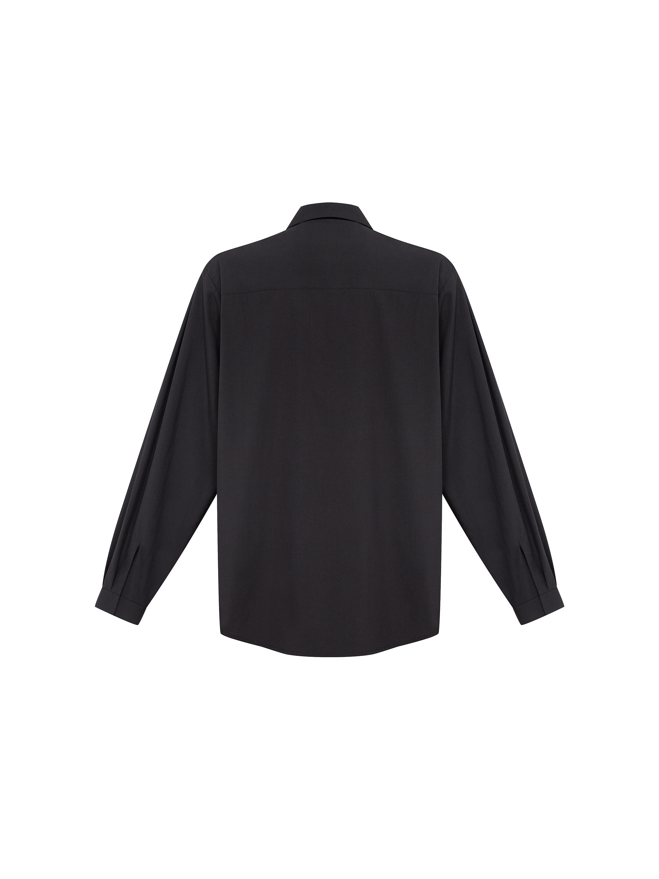 Men's embroidered shirt "Chorne ozero" fitting