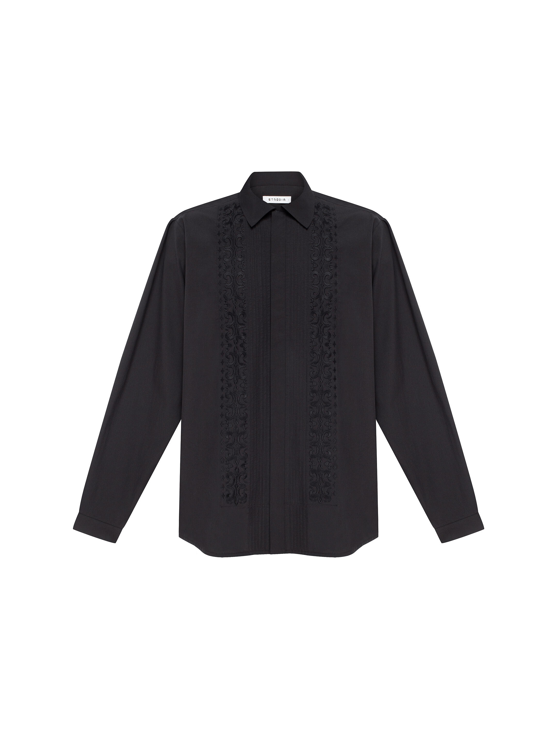Men's embroidered shirt "Chorne ozero" choose