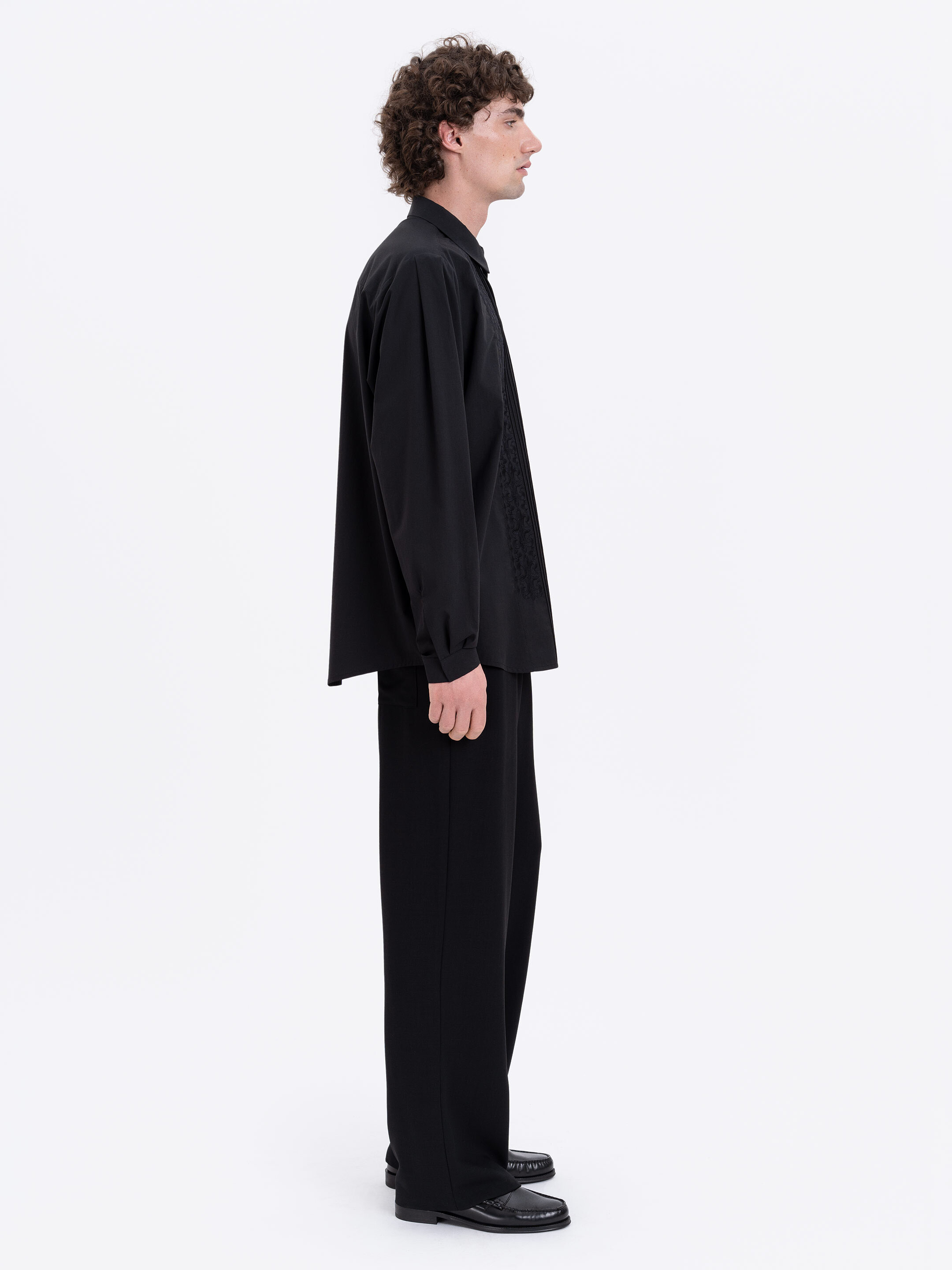 Men's embroidered shirt "Chorne ozero" ціна
