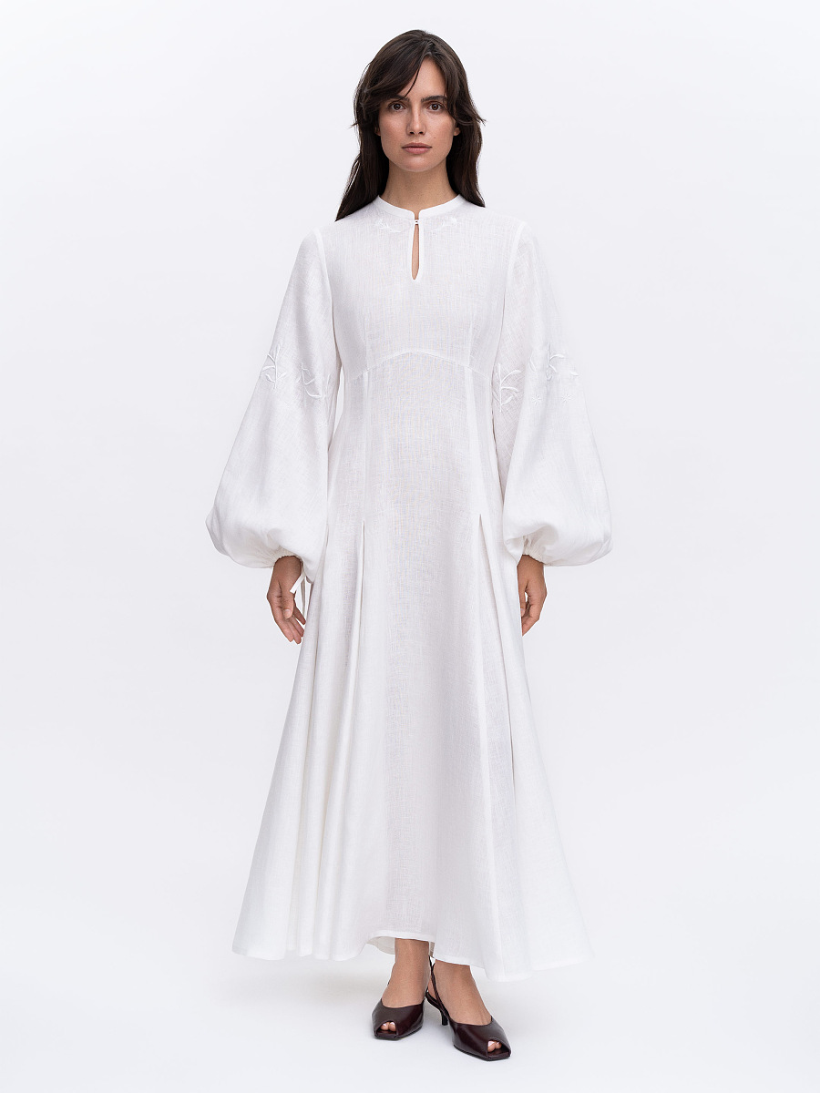 Embroidered dress "Rosa" [0]