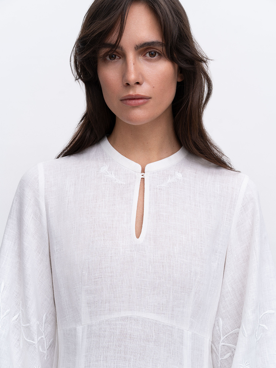 Embroidered dress "Rosa" [0]