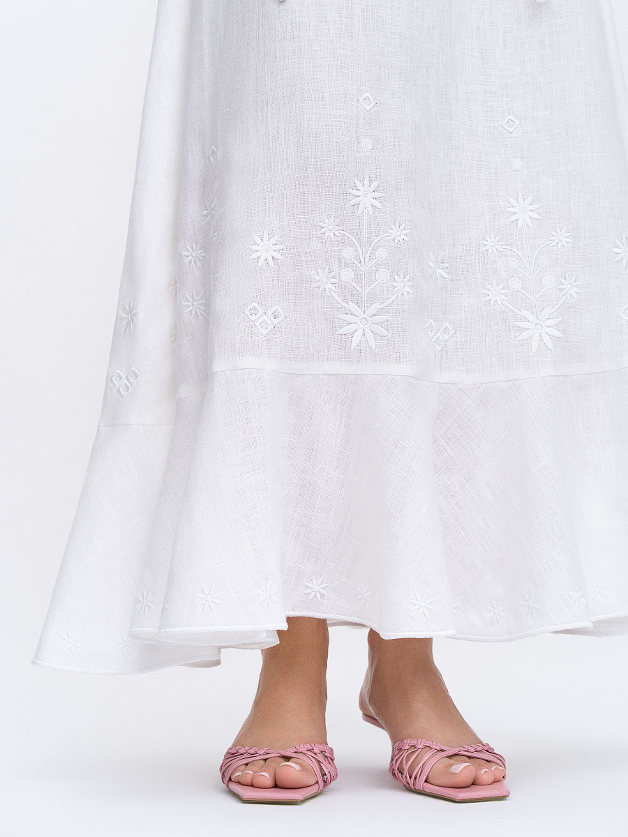 Embroidered dress "Mriia" [0]