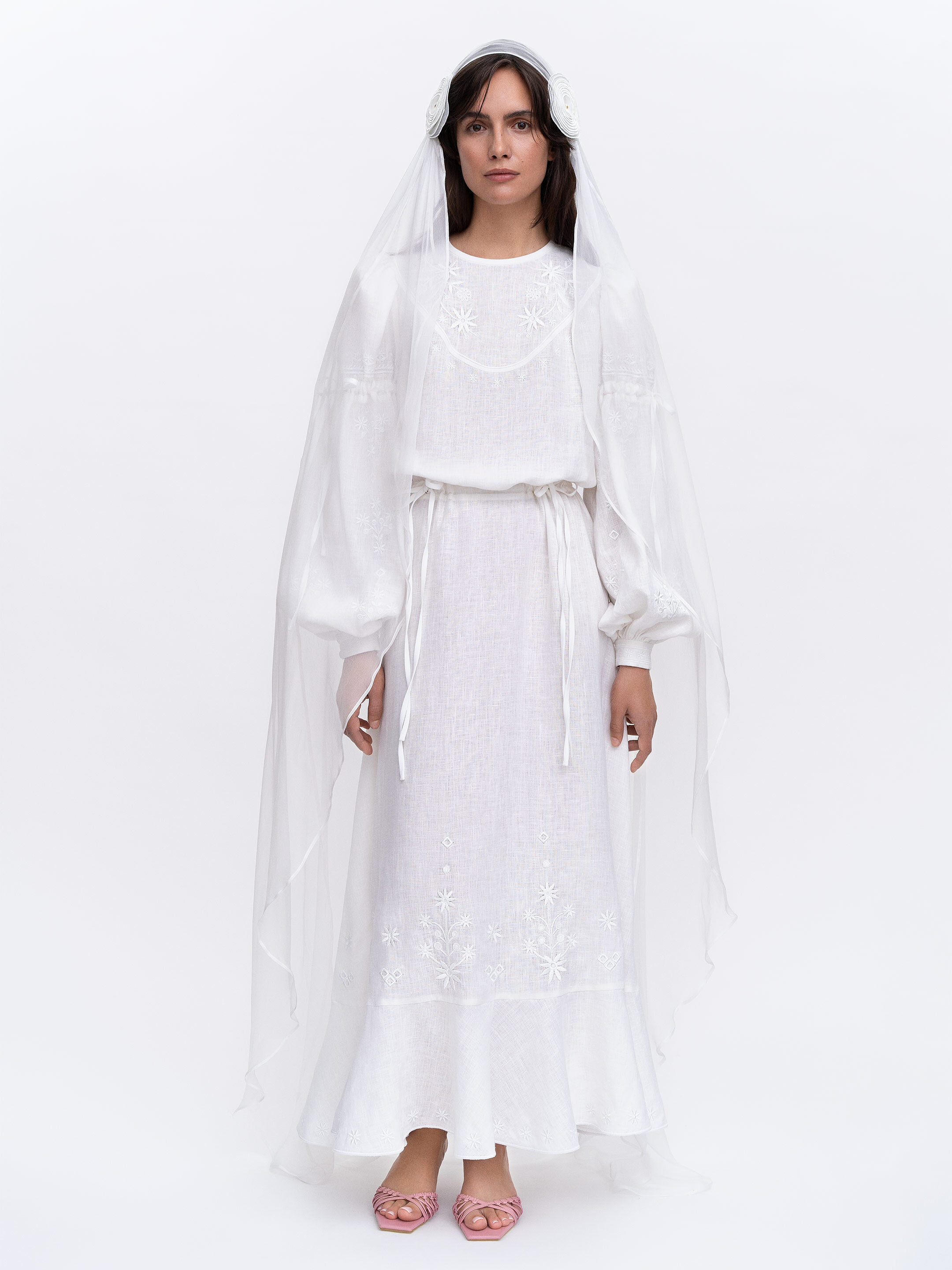 Embroidered dress "Mriia" in Ukraine