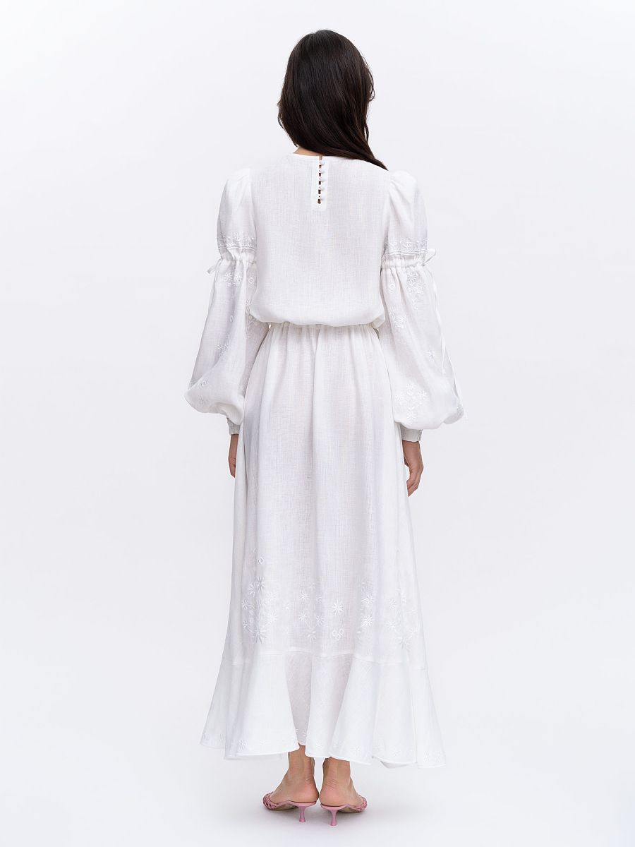 Embroidered dress "Mriia" [0]