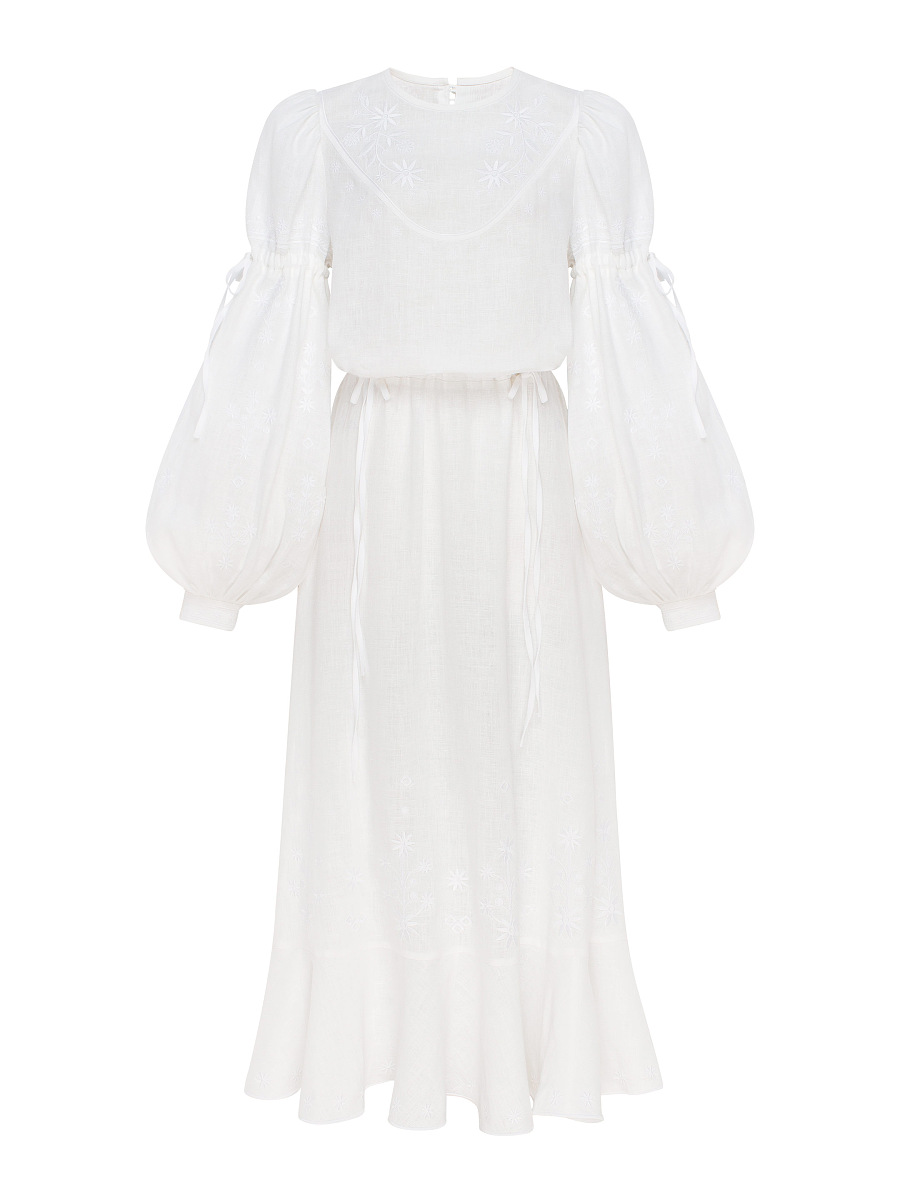 Embroidered dress "Mriia" [0]