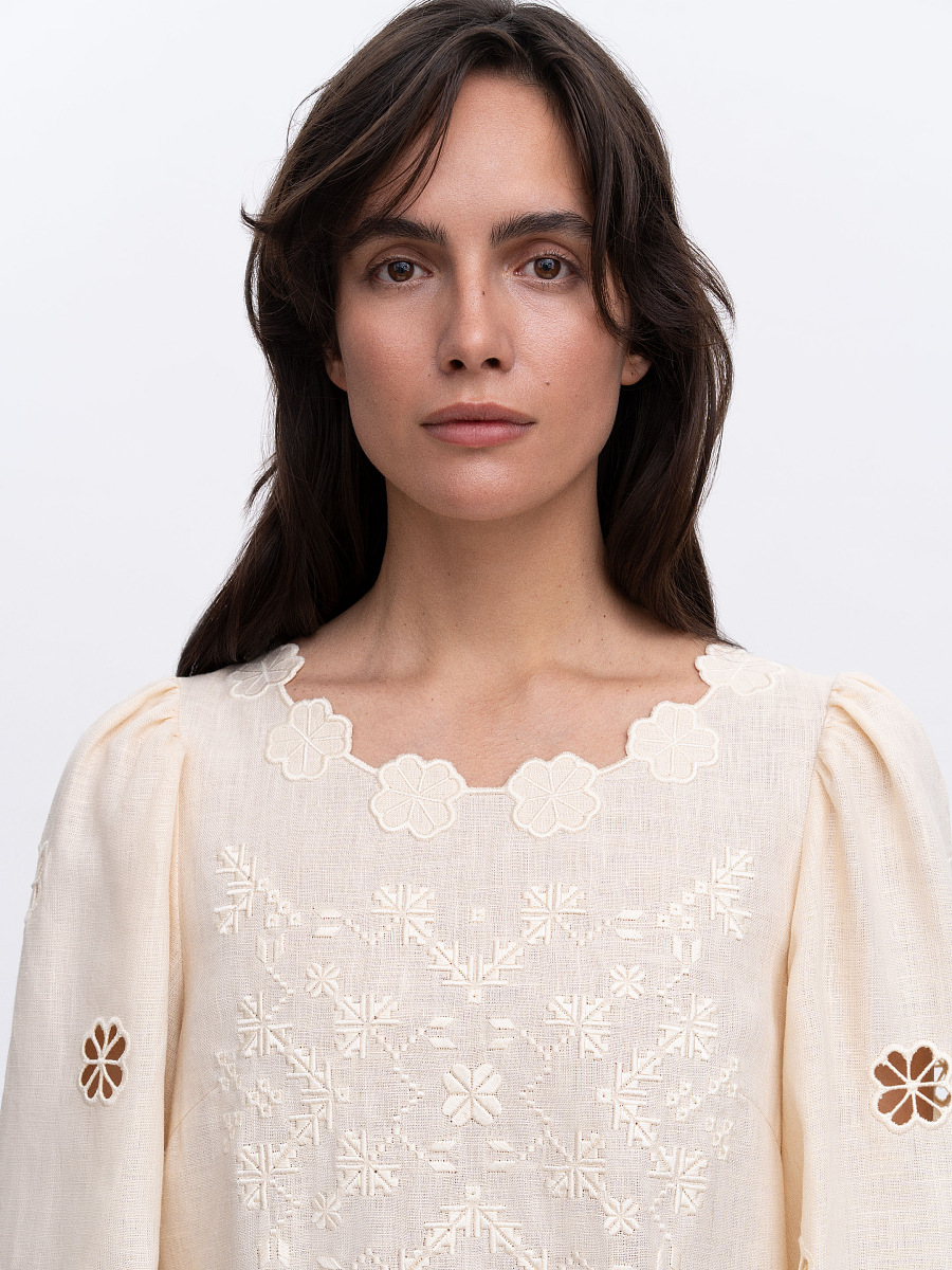 Embroidered dress "Yasmyn" [0]