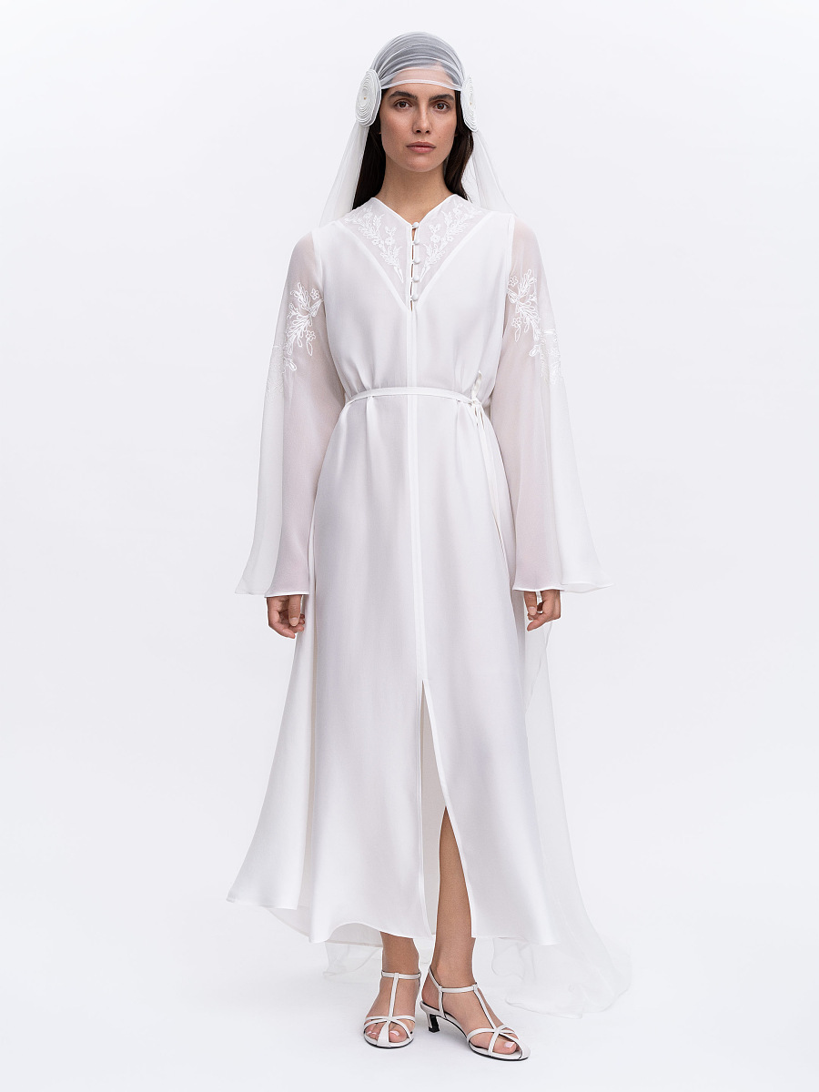 Embroidered dress "Lileia" [0]