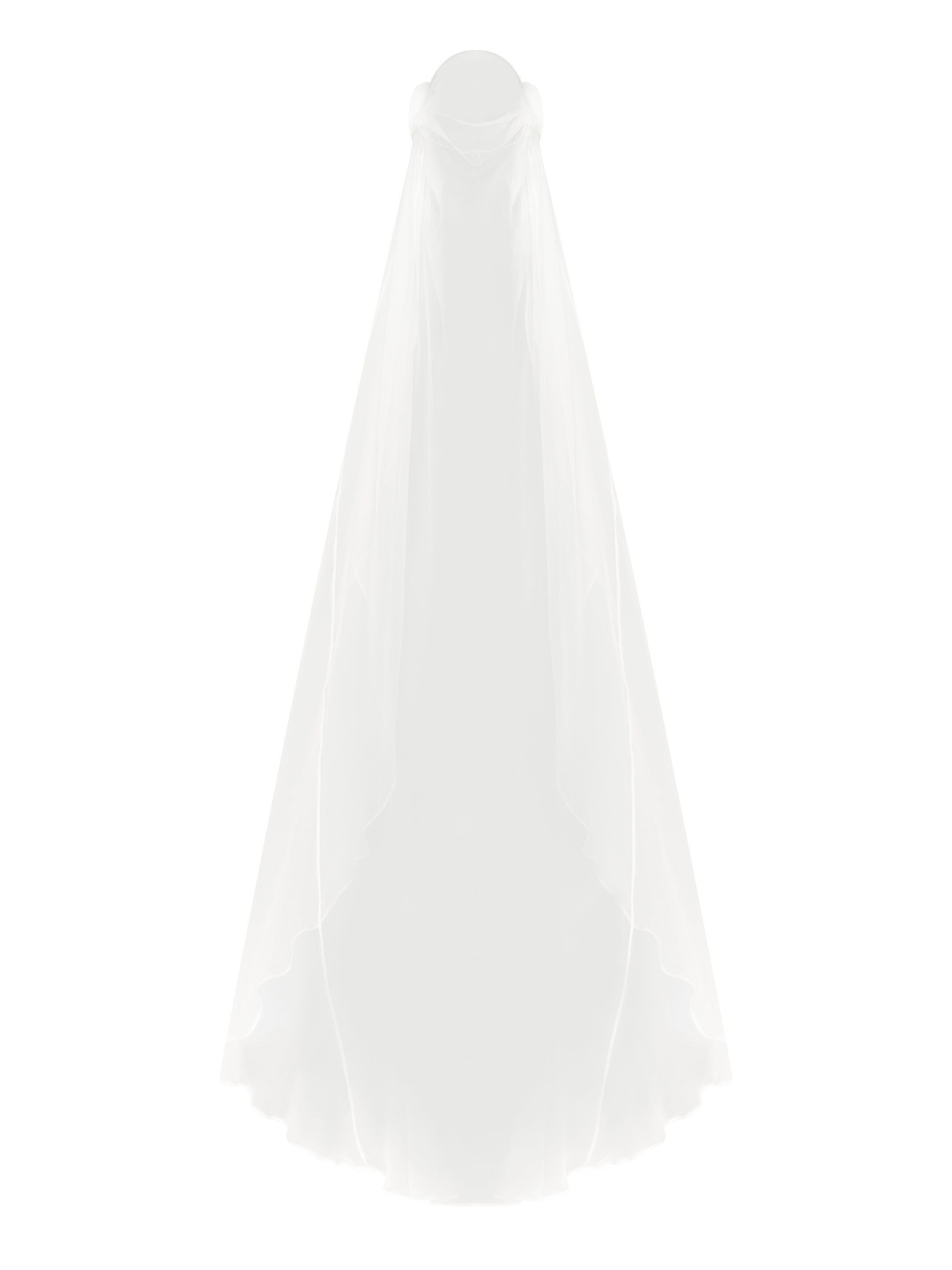 Wedding headdress "Velon" fitting