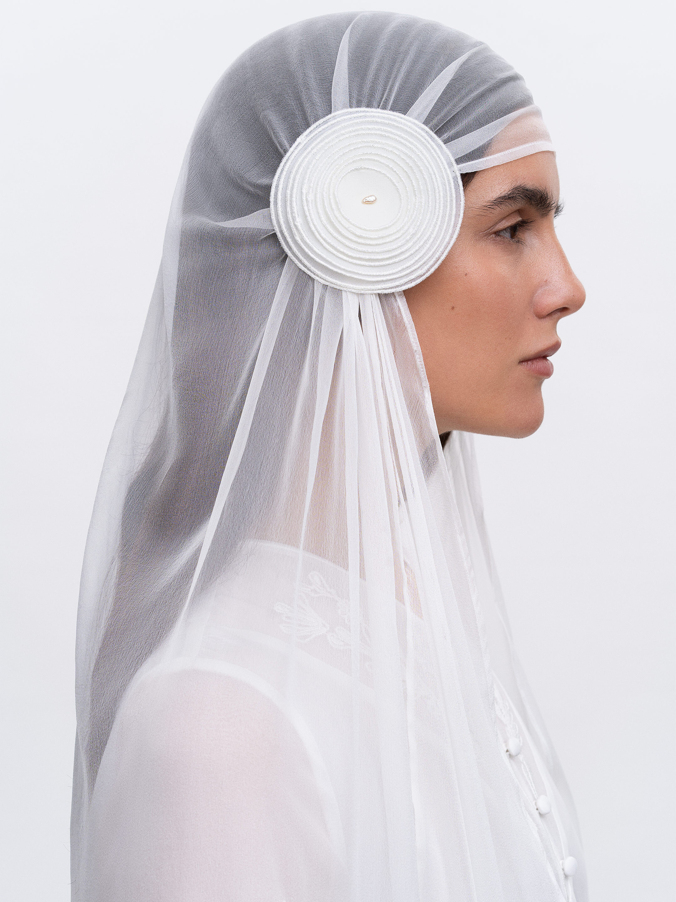 Wedding headdress "Velon" Buy