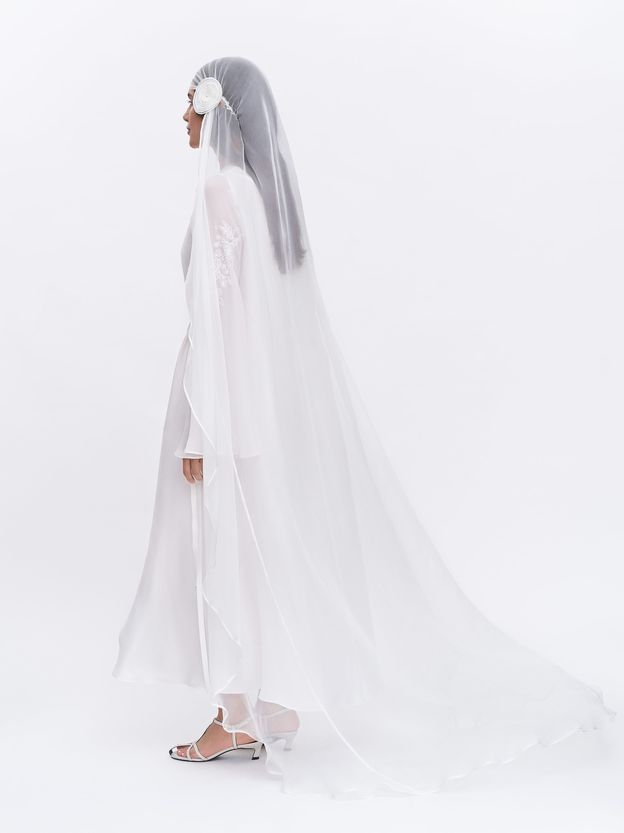 Wedding headdress "Velon" cheap