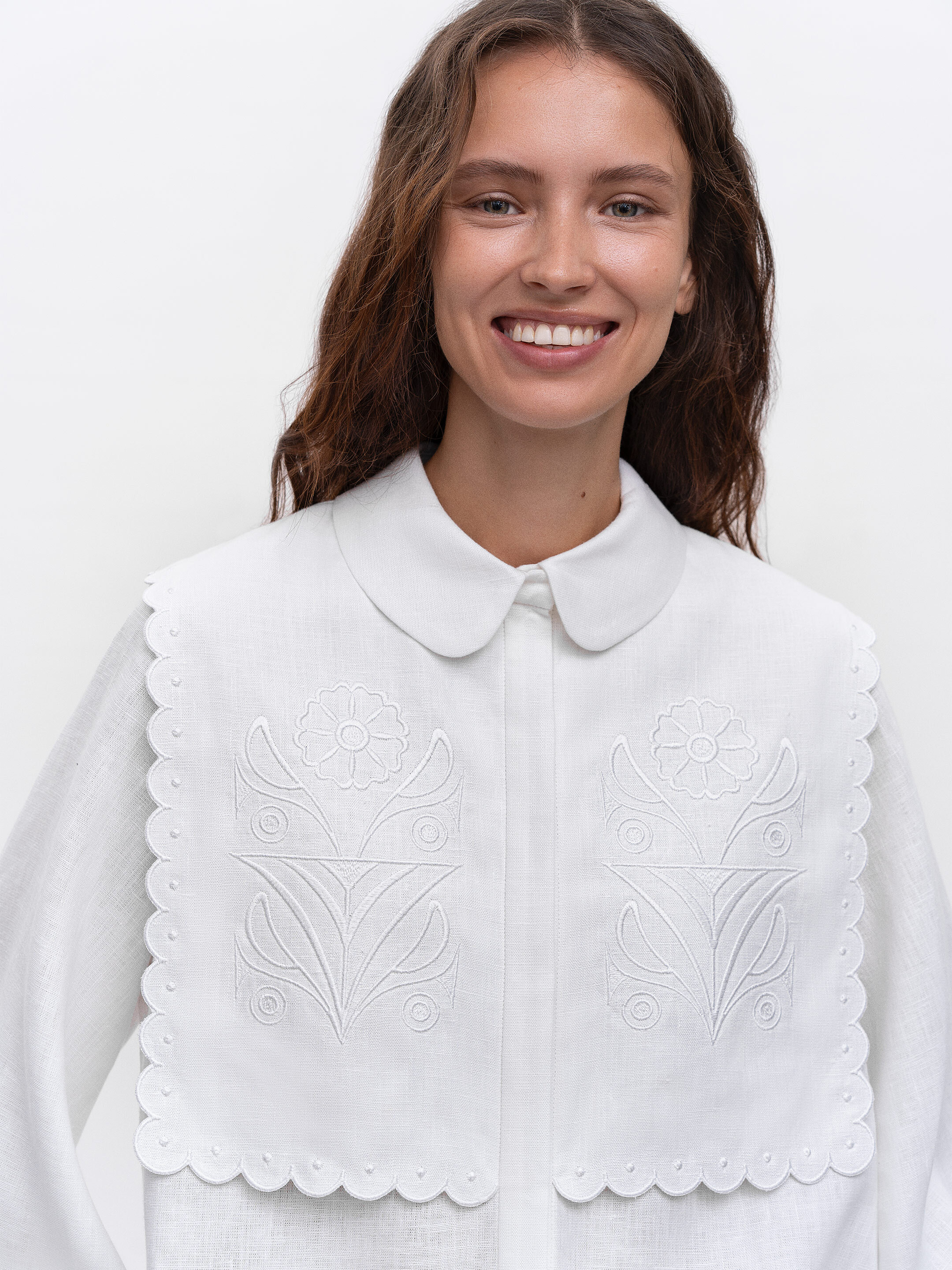 Embroidered shirt "The Flow" cheap