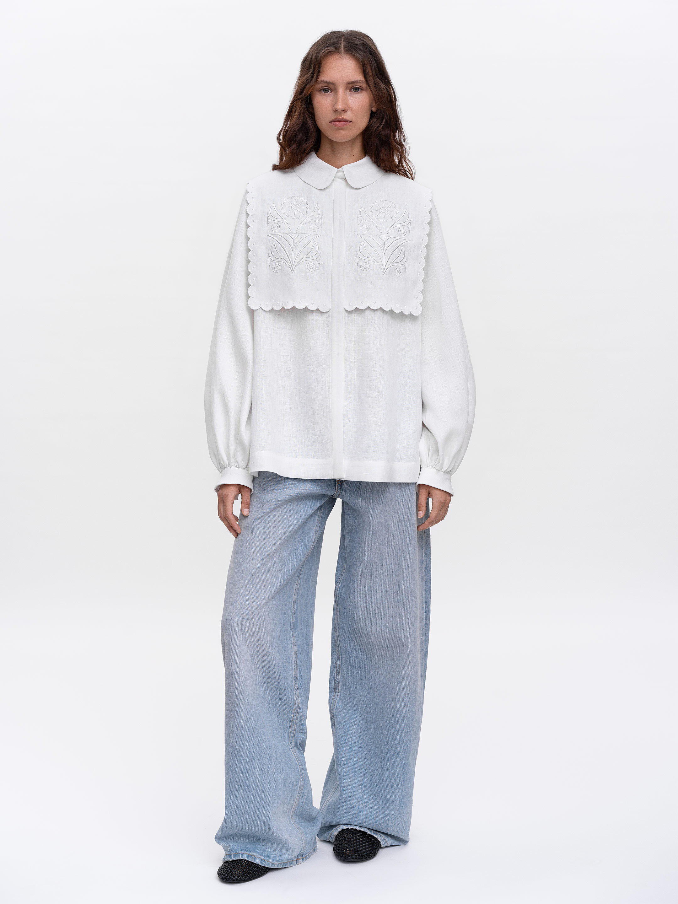 Embroidered shirt "The Flow" ціна