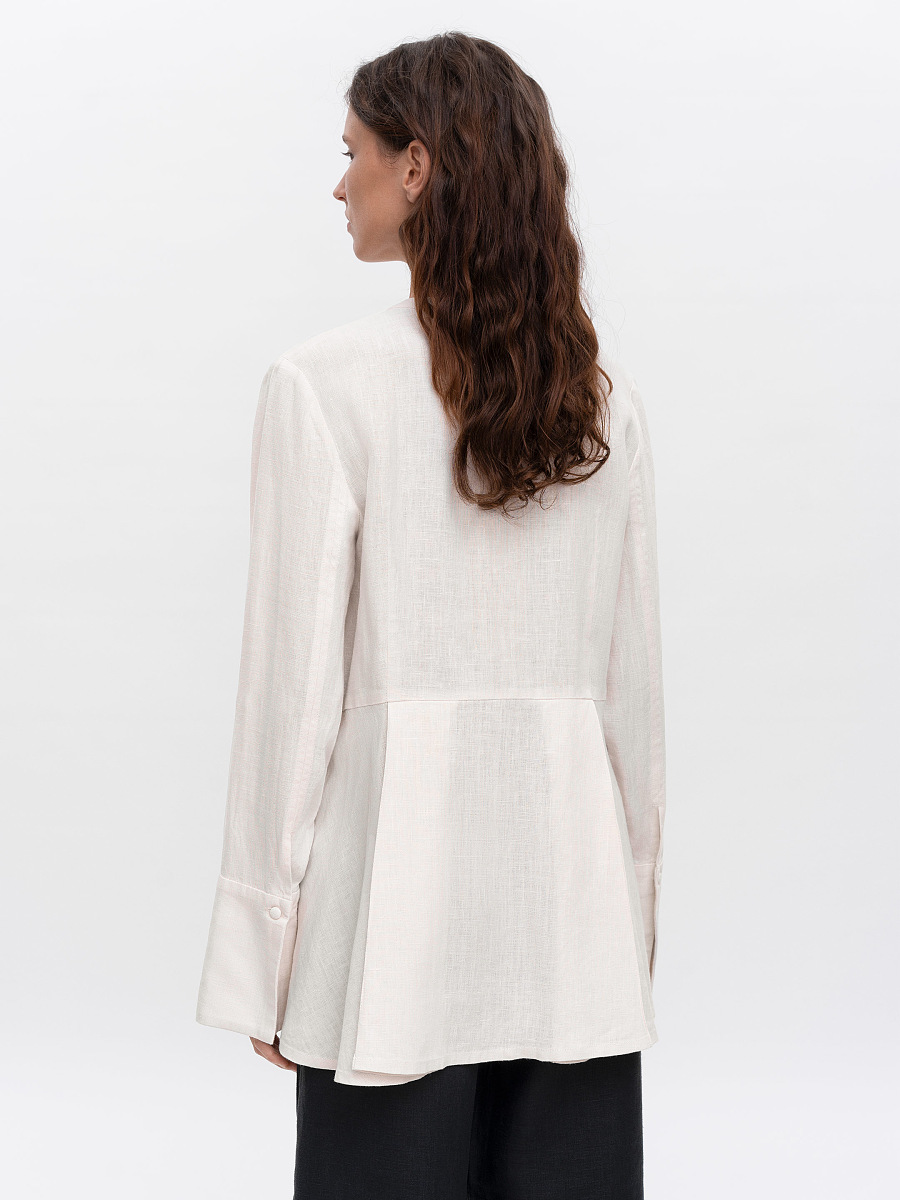 Light Embroidered Shirt "Nyva svitla" [0]
