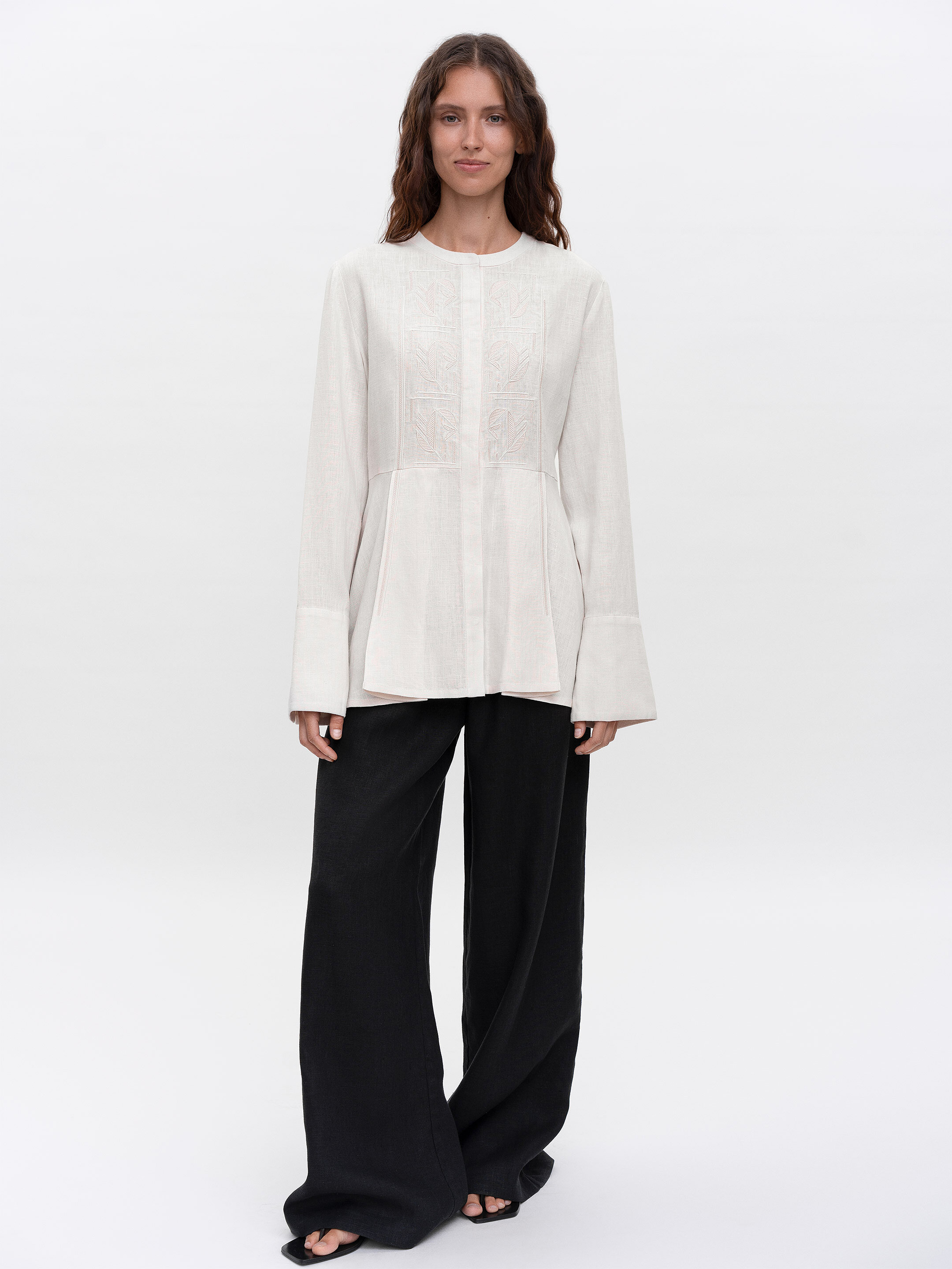 Light Embroidered Shirt "Nyva svitla" photo