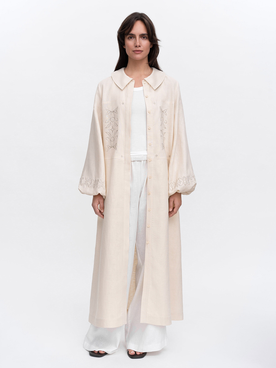 Embroidered dress “Osoka” [0]