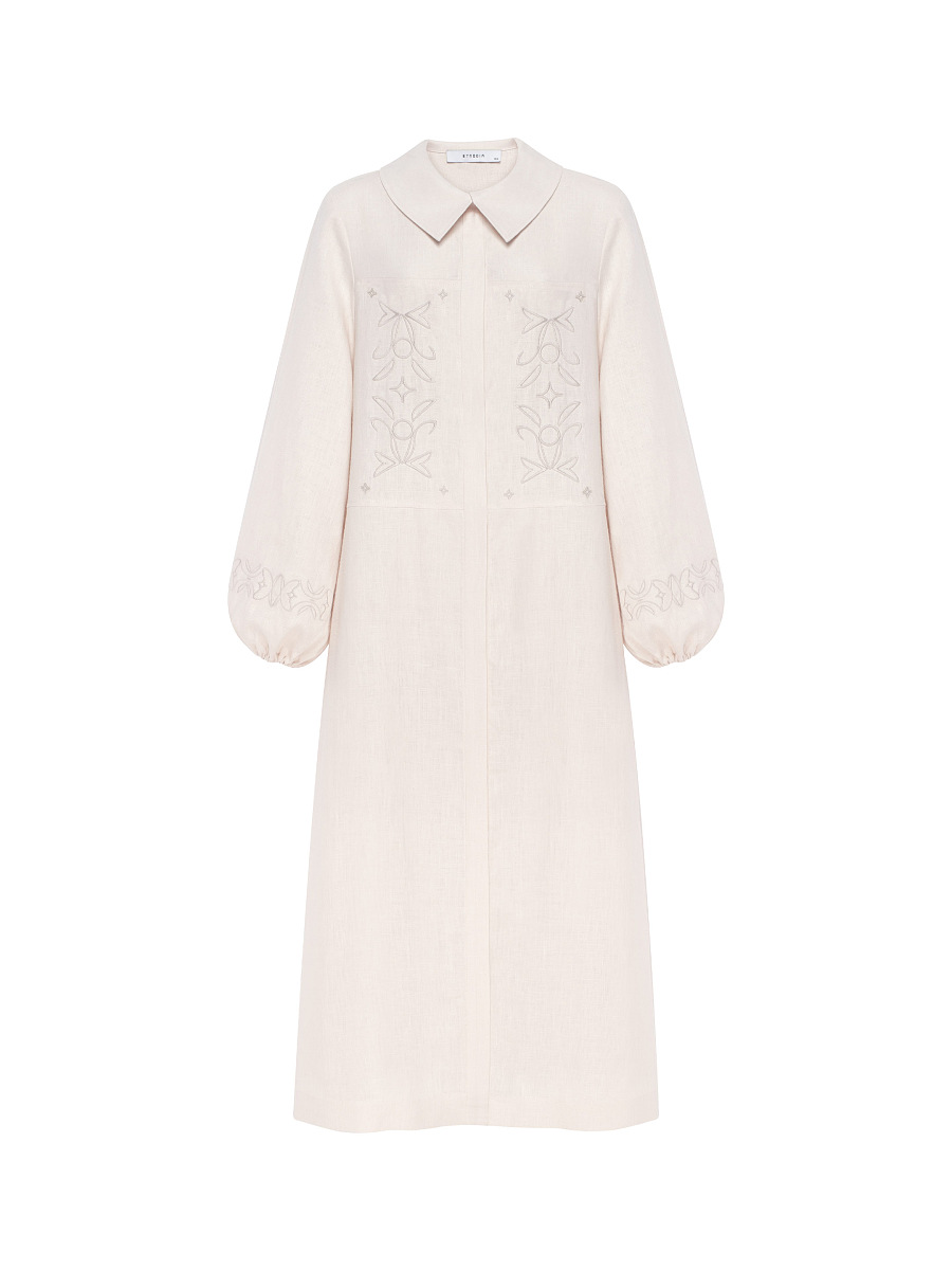 Embroidered dress “Osoka” [0]