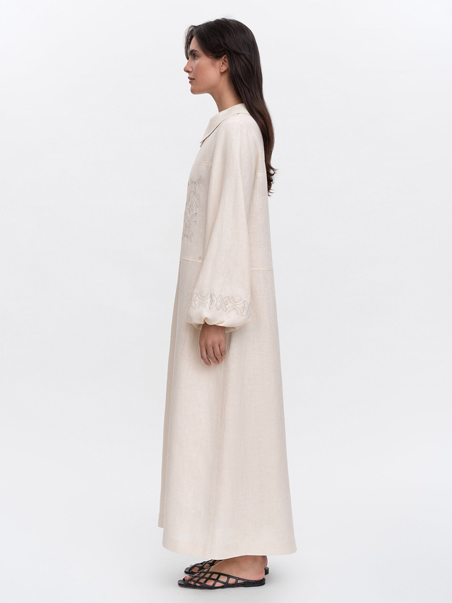 Embroidered dress “Osoka” [0]