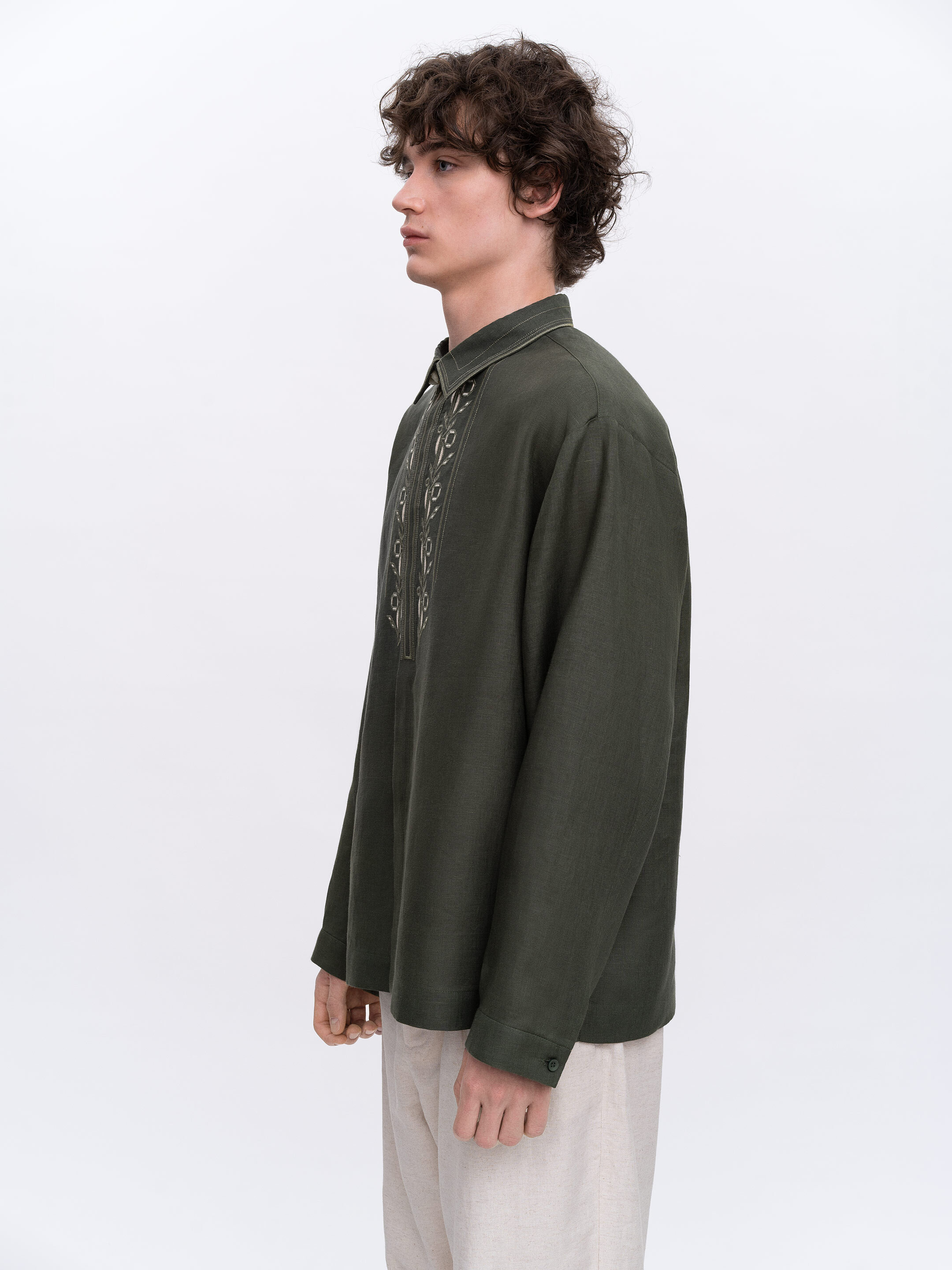 Men’s embroidered shirt  “Grove” in Ukraine