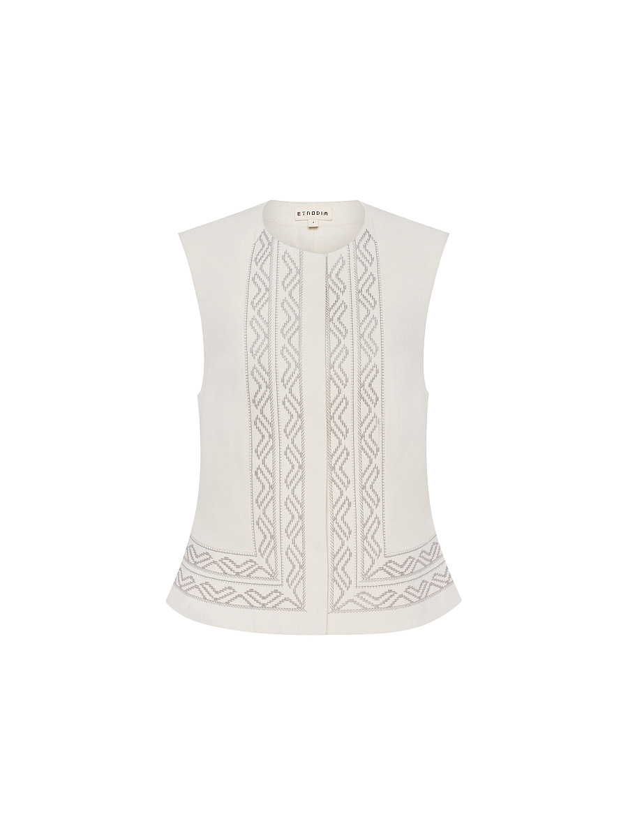 Embroidered vest "Haina" [0]