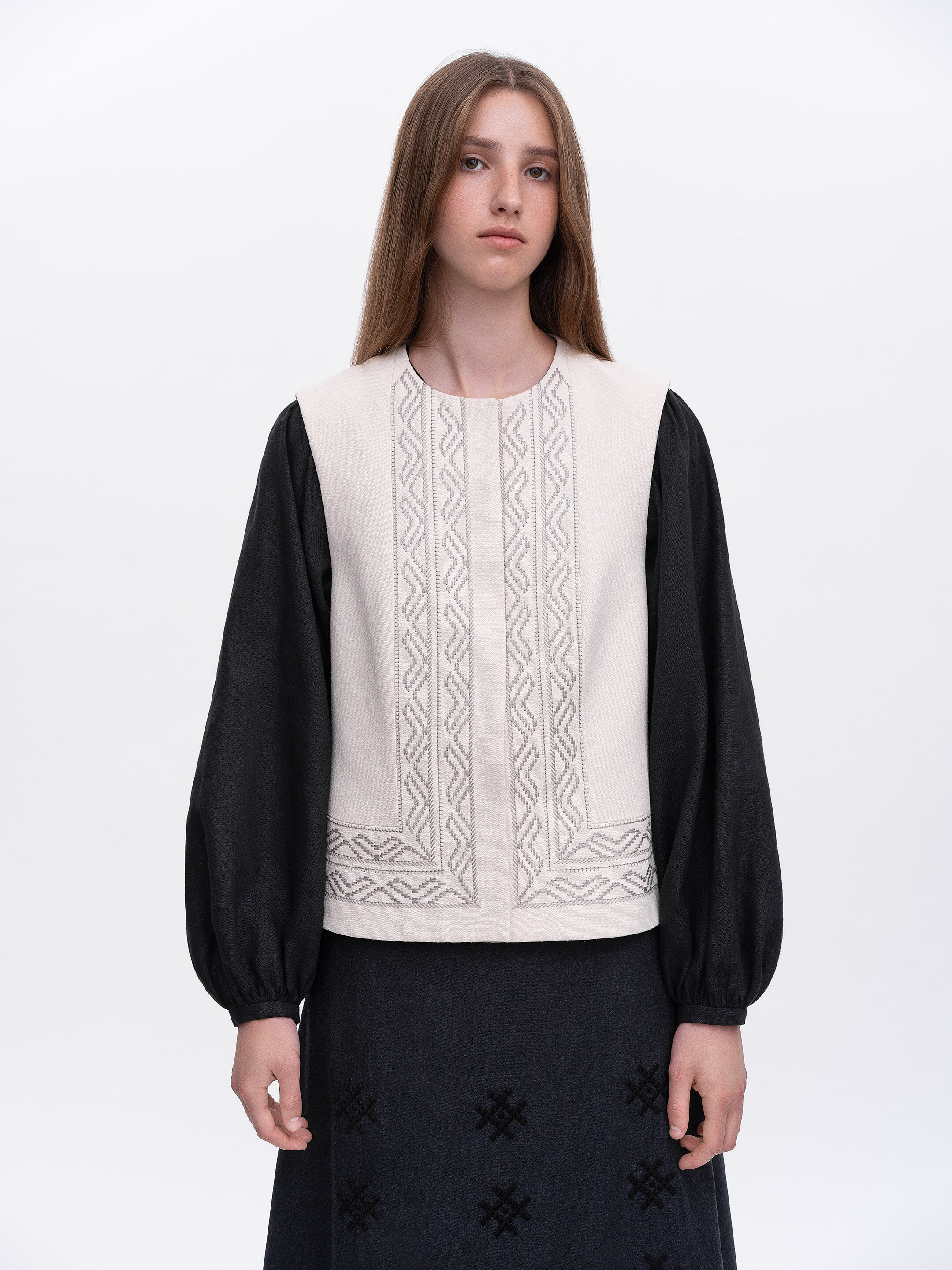 Embroidered vest "Haina" Buy