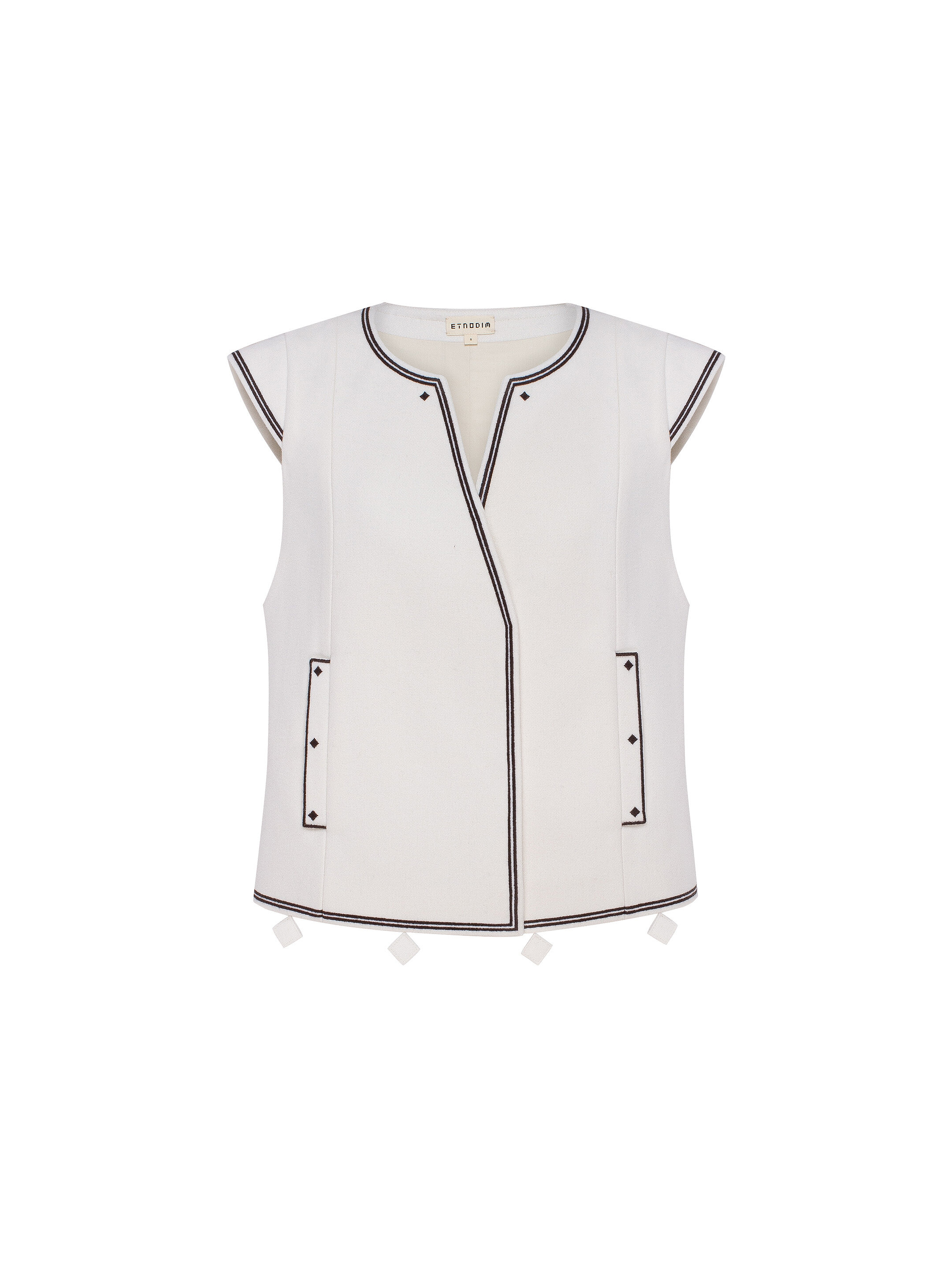 Milk embroidered vest "Kibchyk" choose