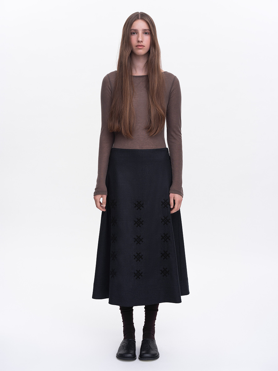 Wool skirt "Noa' [0]