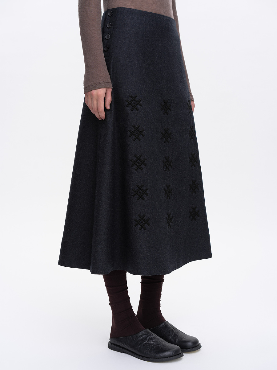 Wool skirt "Noa' [0]