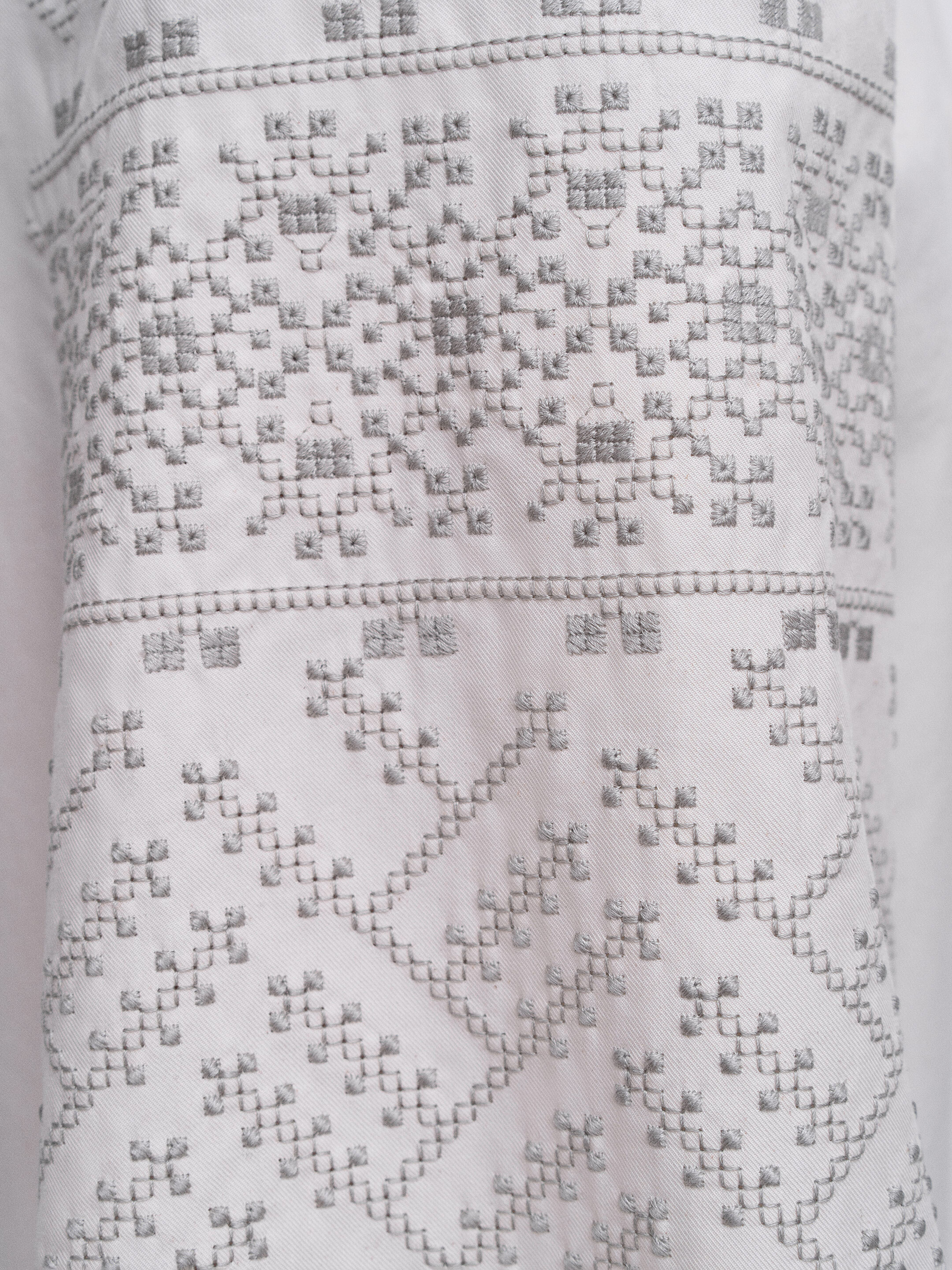 Milk embroidered dress "Velina" photo