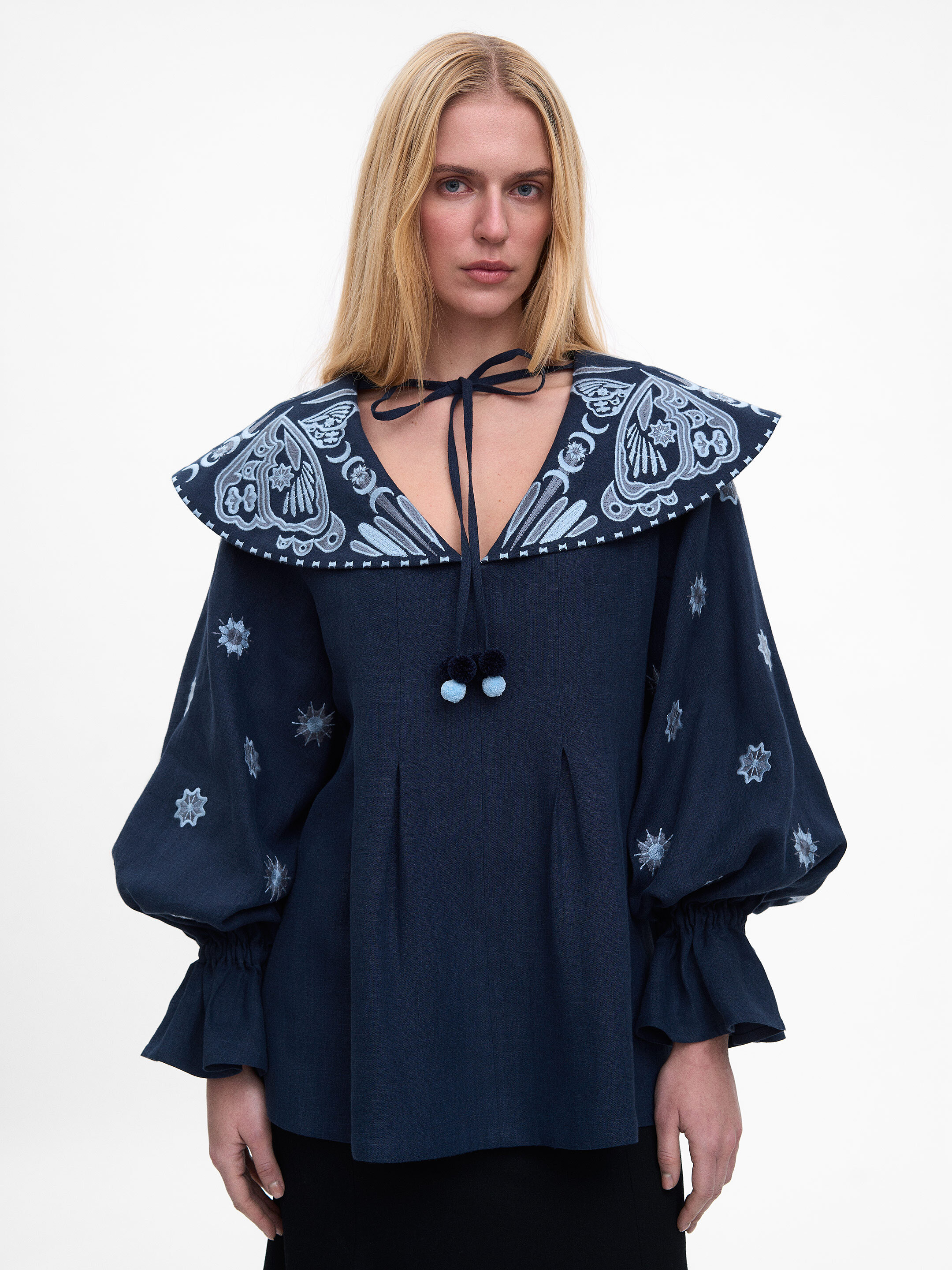 Blue blouse "Lehit" Buy
