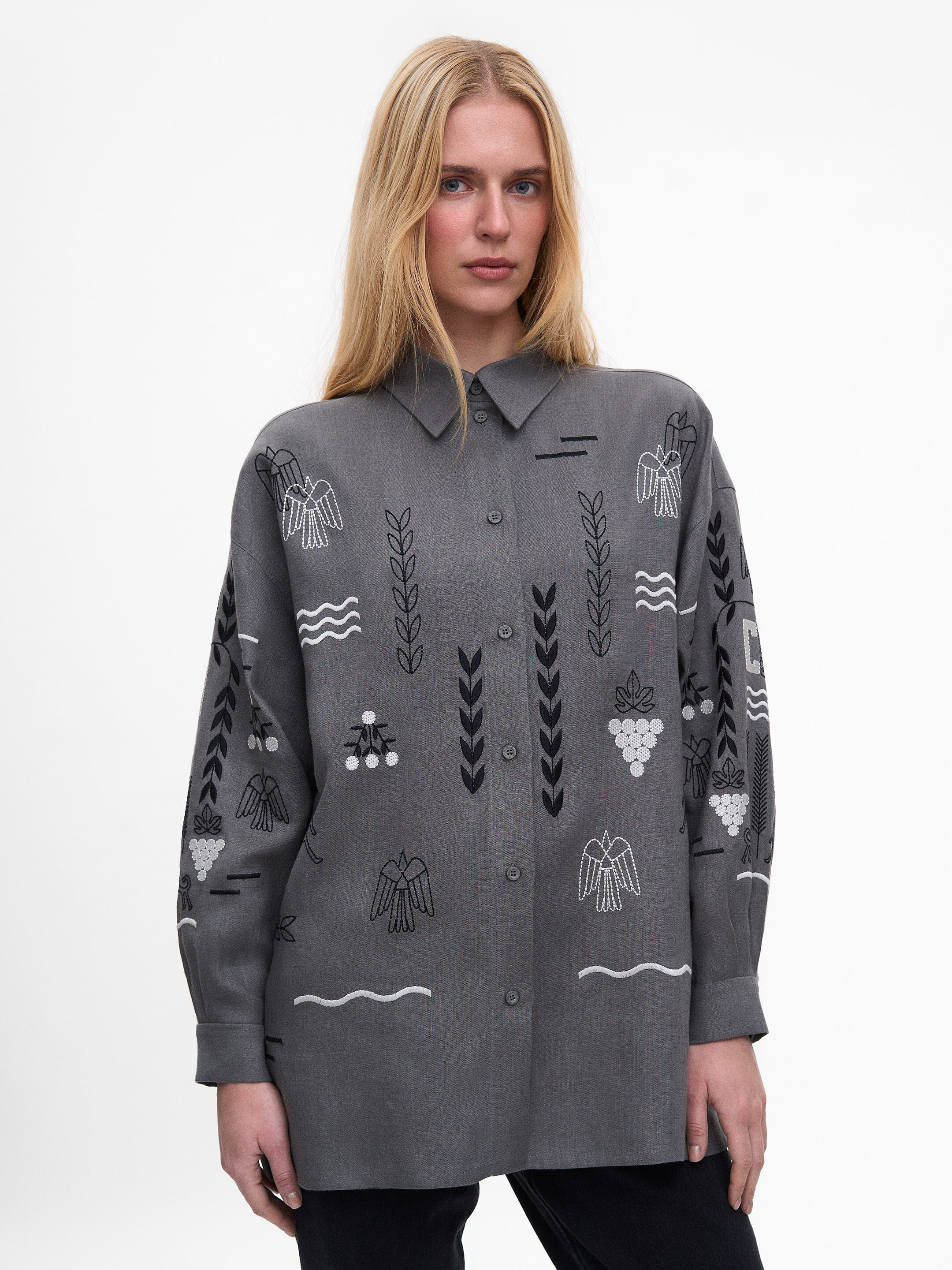 Gray women's shirt SLOVO GRAY Buy